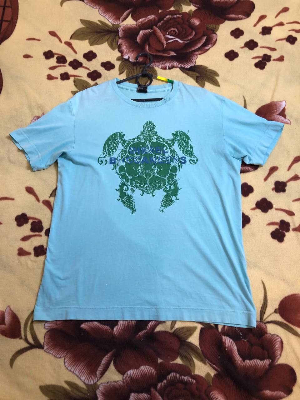 Diesel Vintage Diesel Big Turtle Print Short Sleeve T-Shirt Size US XL / EU 56 / 4 - 1 Thumbnail