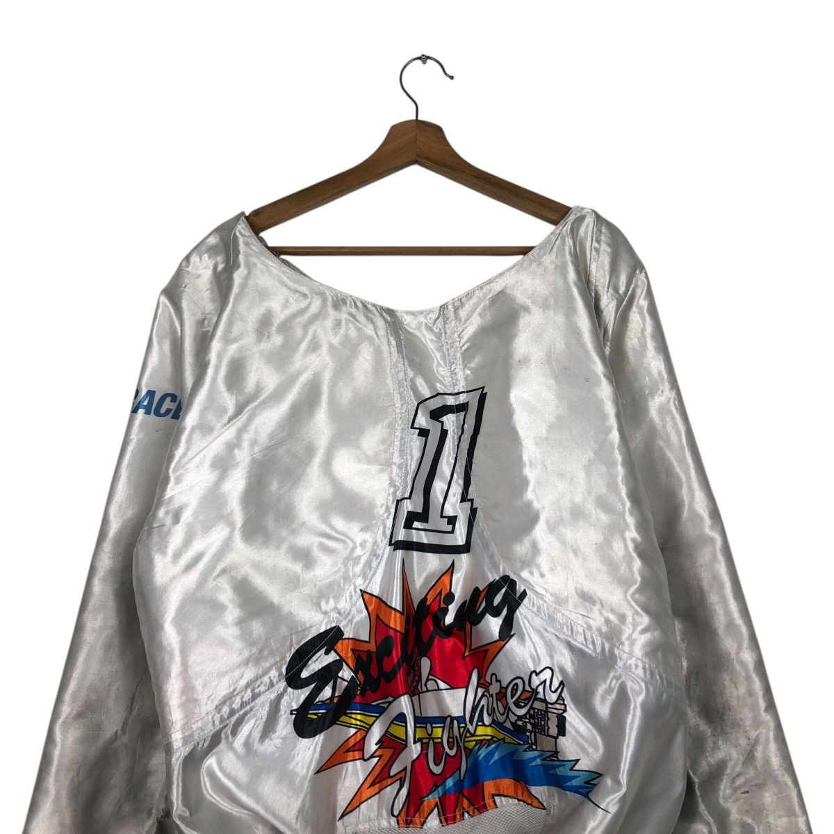 Japanese Brand × Vintage 📌Vintage Bomber Biker Boat Race Jacket Issey Miyake Size US M / EU 48-50 / 2 - 10 Thumbnail
