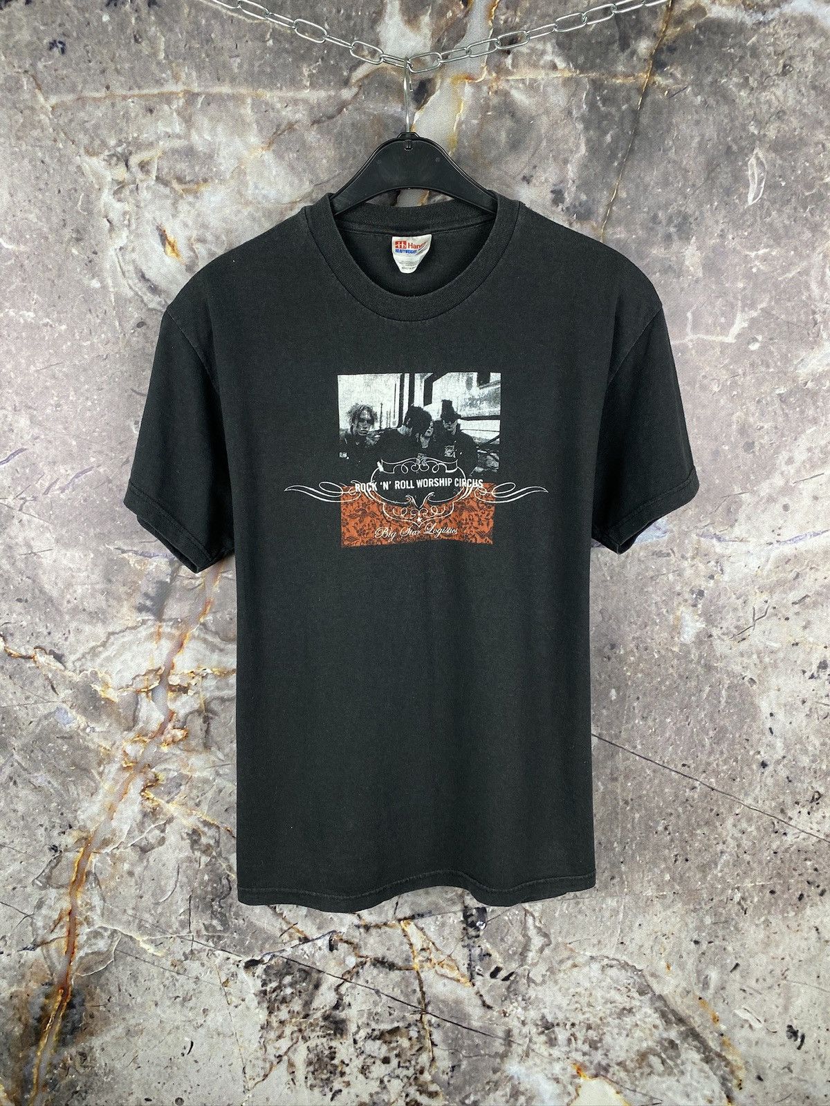 Band Tees × Vintage Men’s Rock N Roll Worship Circus T-Shirt Size Medium Size US M / EU 48-50 / 2 - 1 Thumbnail