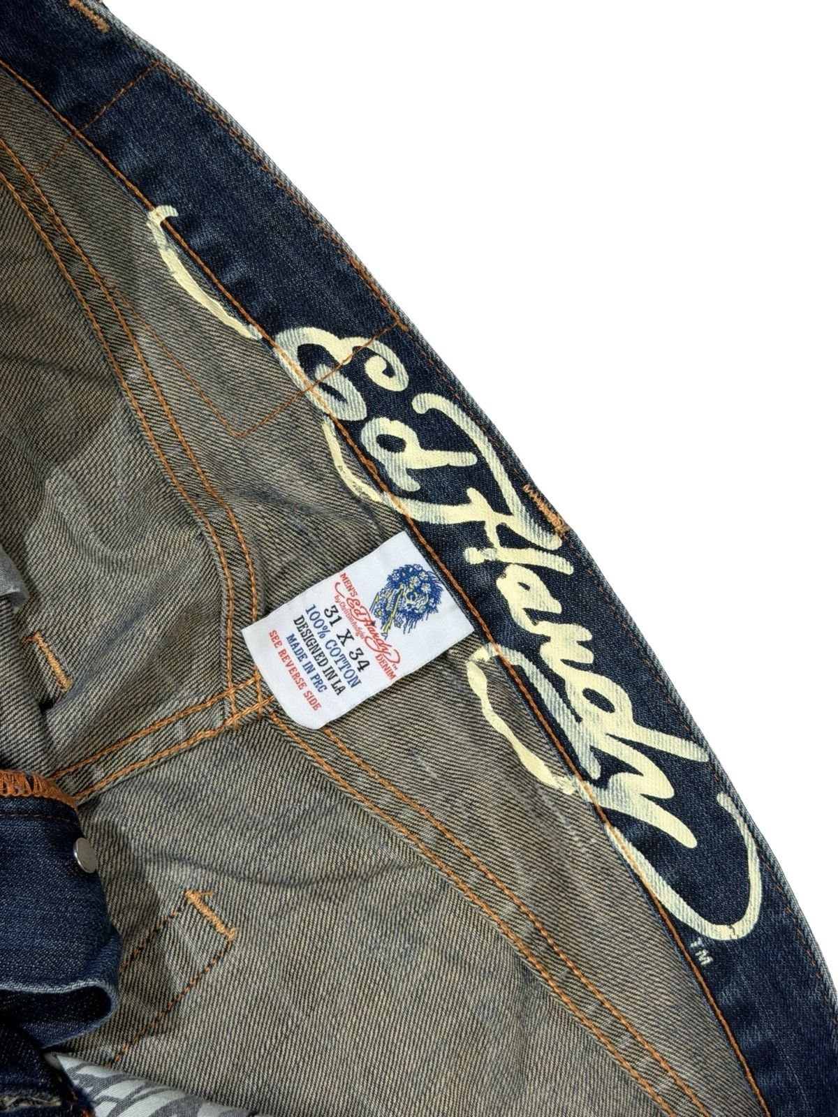 Ed Hardy Ed Hardy big embroidery Tattoo Size US 31 - 6 Thumbnail