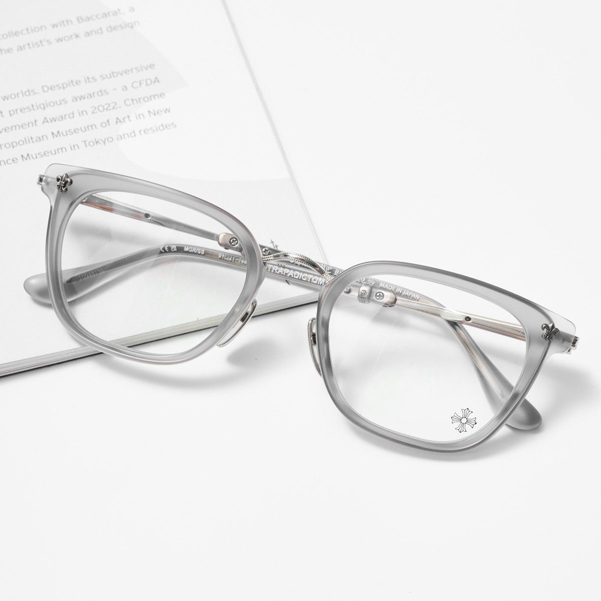 Chrome Hearts CHROME HEARTS STRAPADICTOME MATTE GRAPHITE / SHINY SILVER Size ONE SIZE - 6 Thumbnail