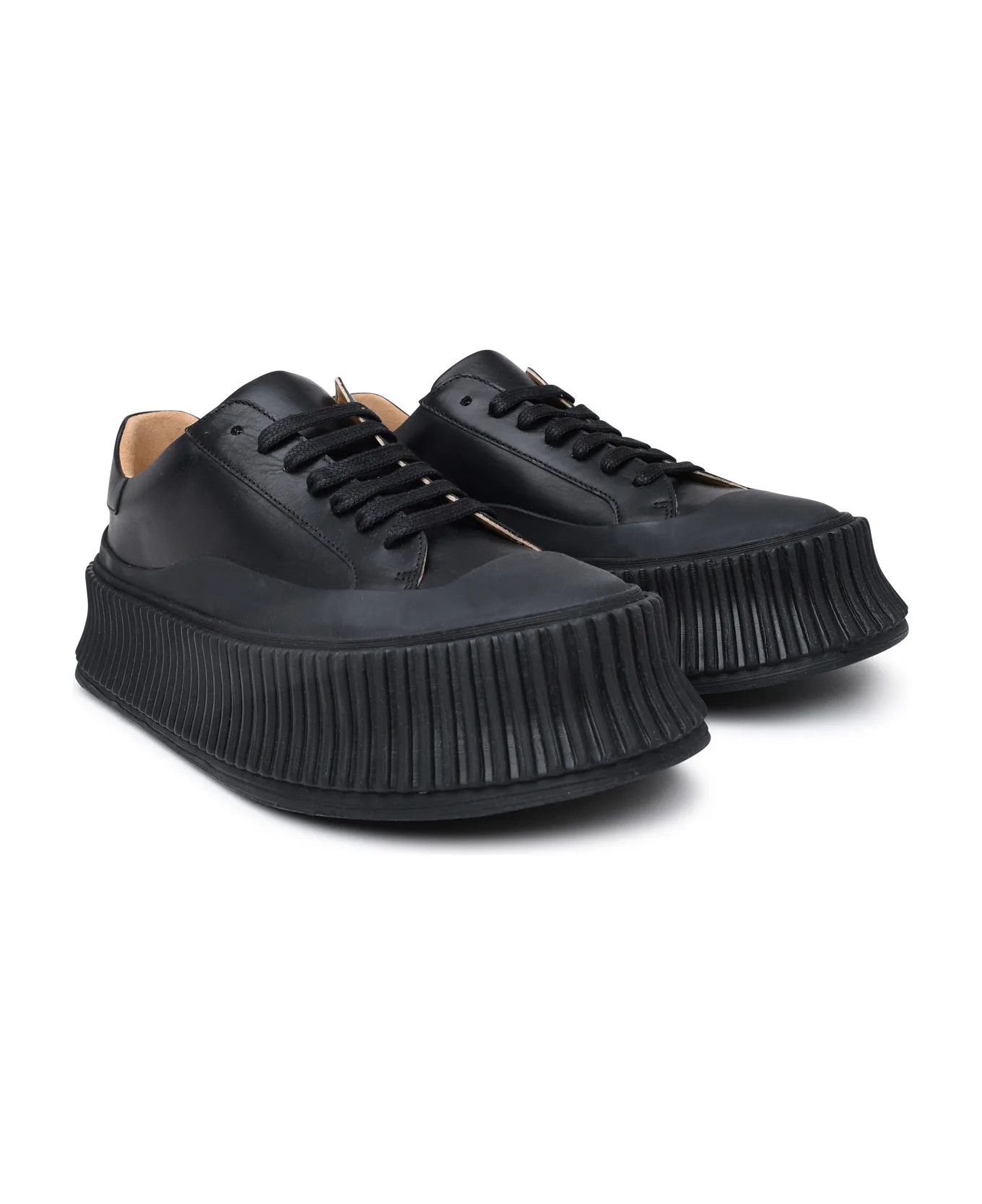 Jil Sander o1mt1gz0625 Low-Top Sneakers in Black Size US 9 / IT 39 - 2 Thumbnail