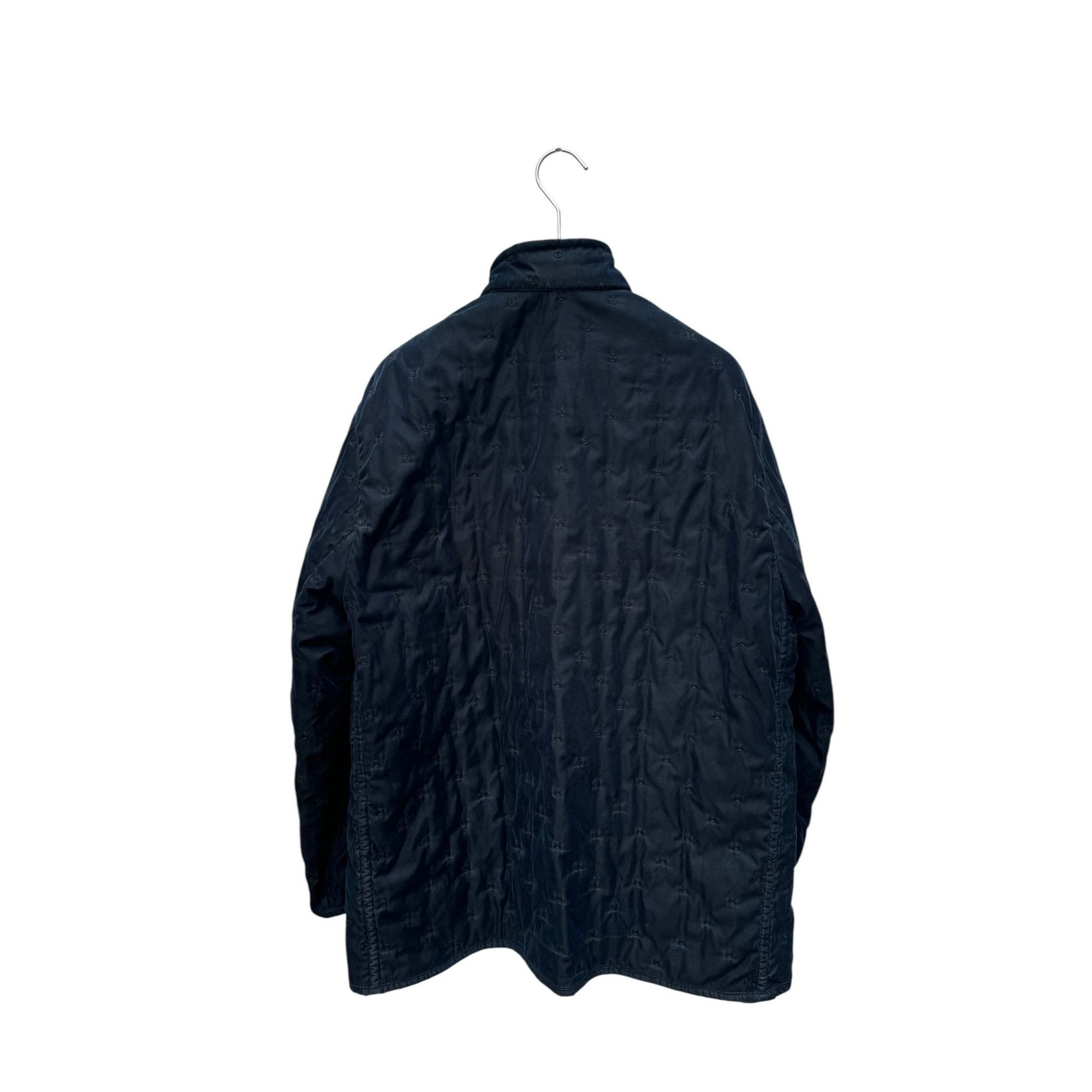 Hermes Hermes by Martin Margiela Navy Quilted Jacket Size 34 / XS Size XS / US 0-2 / IT 36-38 - 4 Thumbnail
