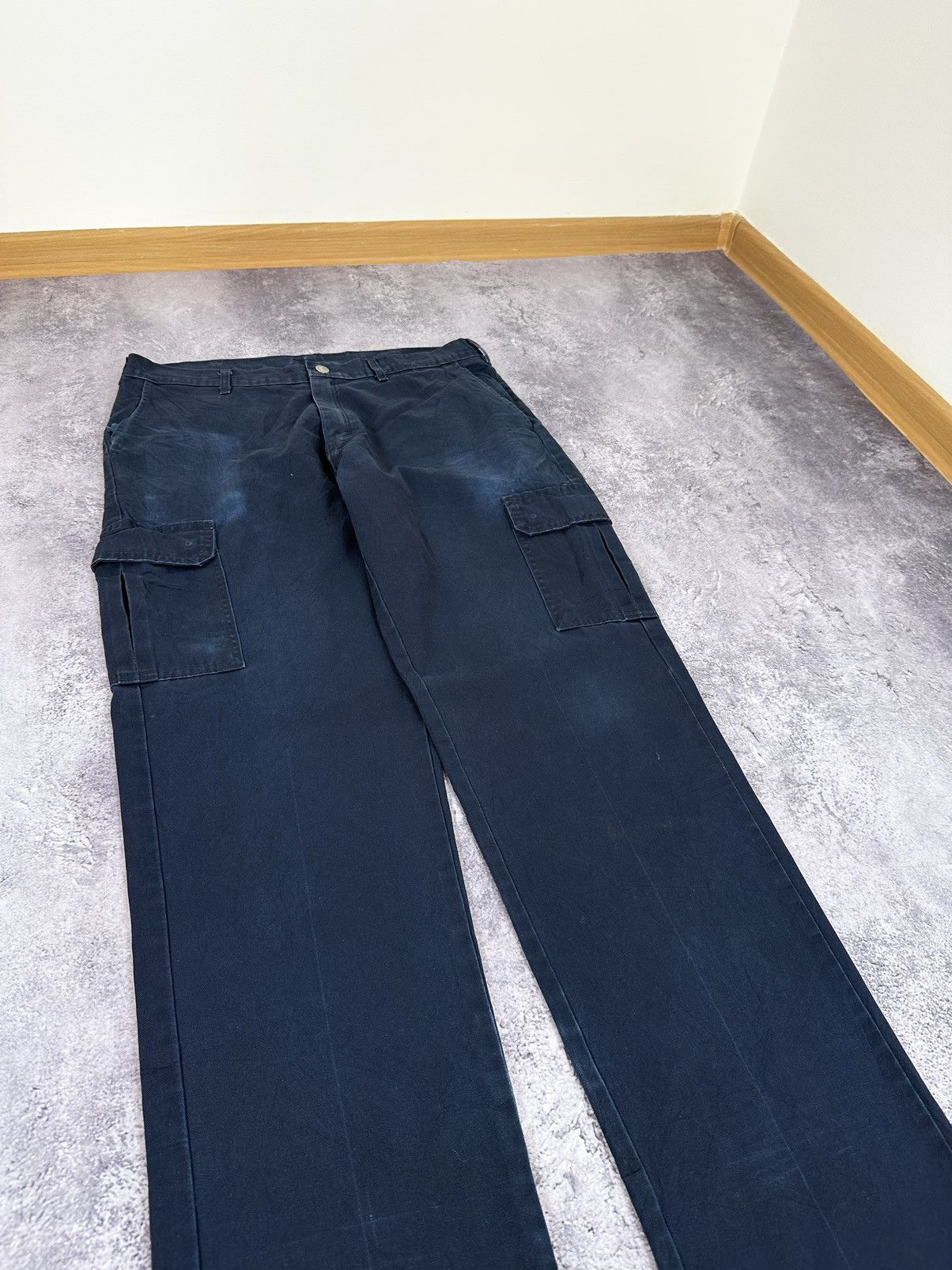 Dickies Vintage Dickies Cargo Carpenter Faded Baggy Y2K Work Pants Size US 34 / EU 50 - 11 Thumbnail