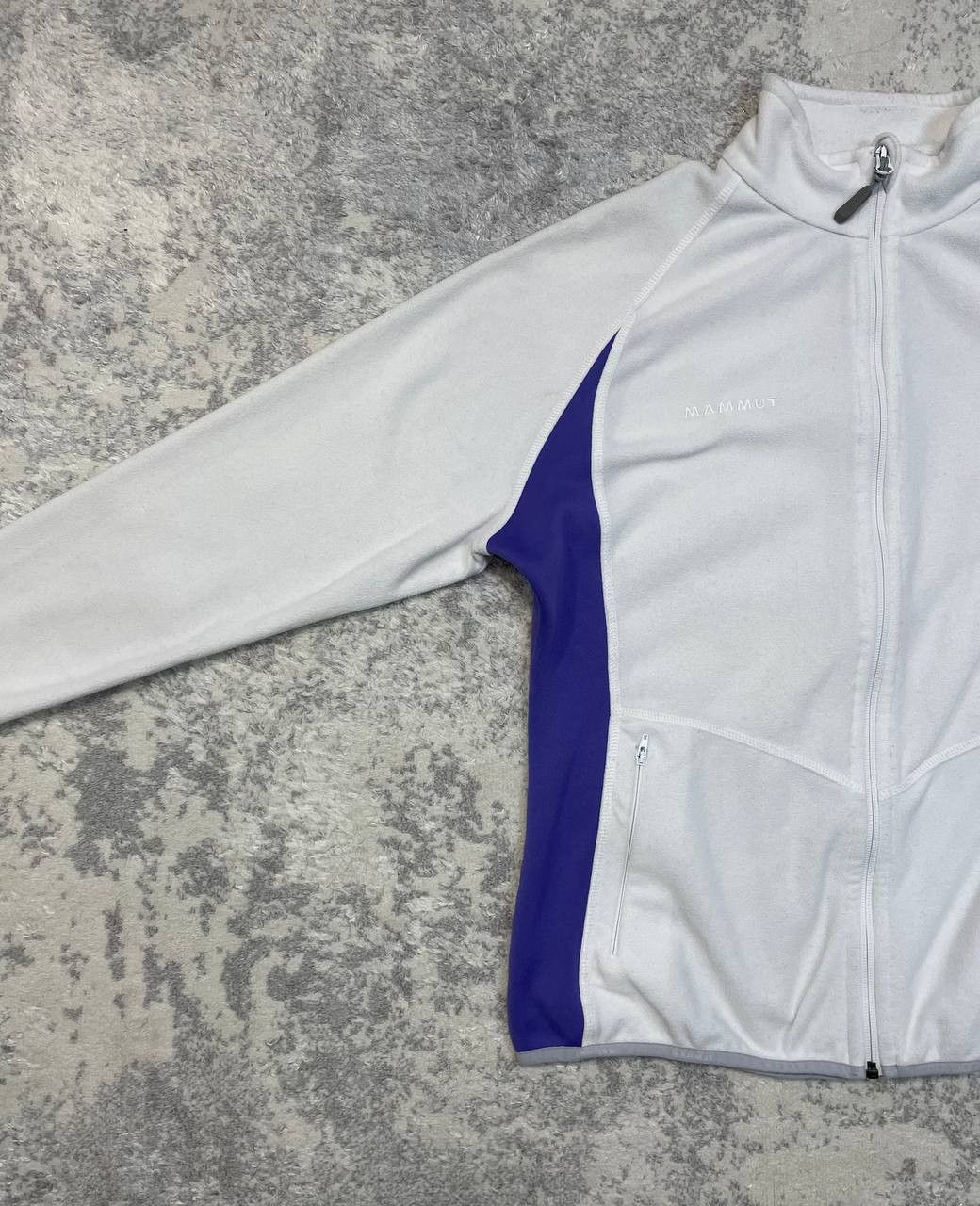 Mammut Ladies Mammut Swiss Technology White Full Zip Fleece Sweater Size XL / US 12-14 / IT 48-50 - 3 Thumbnail