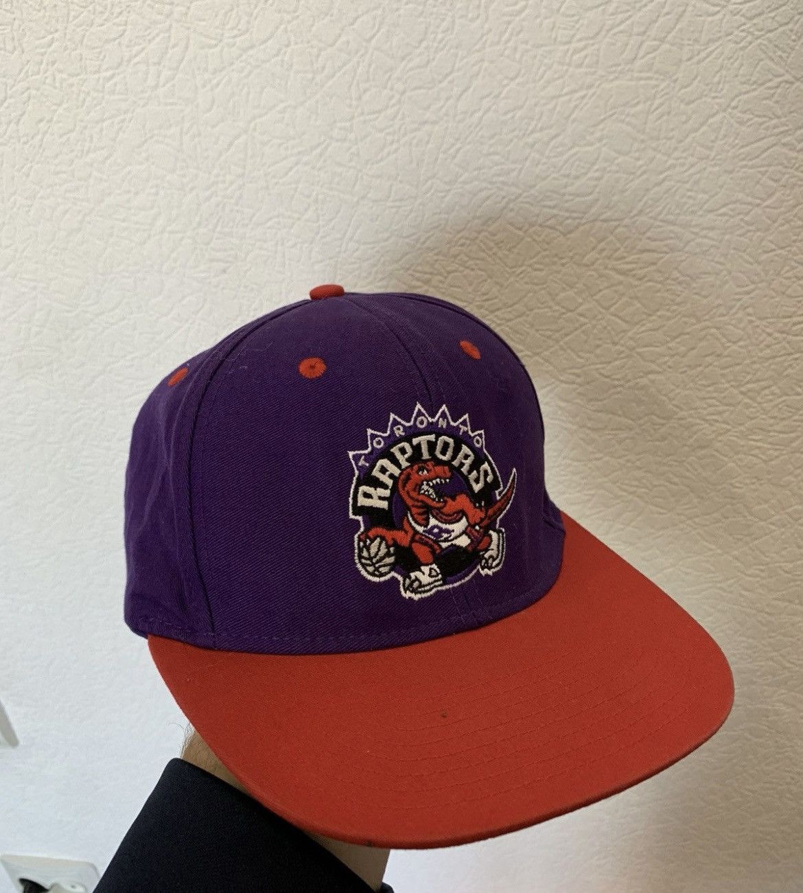 NBA 80’s Adidas Toronto Raptors Purple Cap Hat Size ONE SIZE - 1 Thumbnail