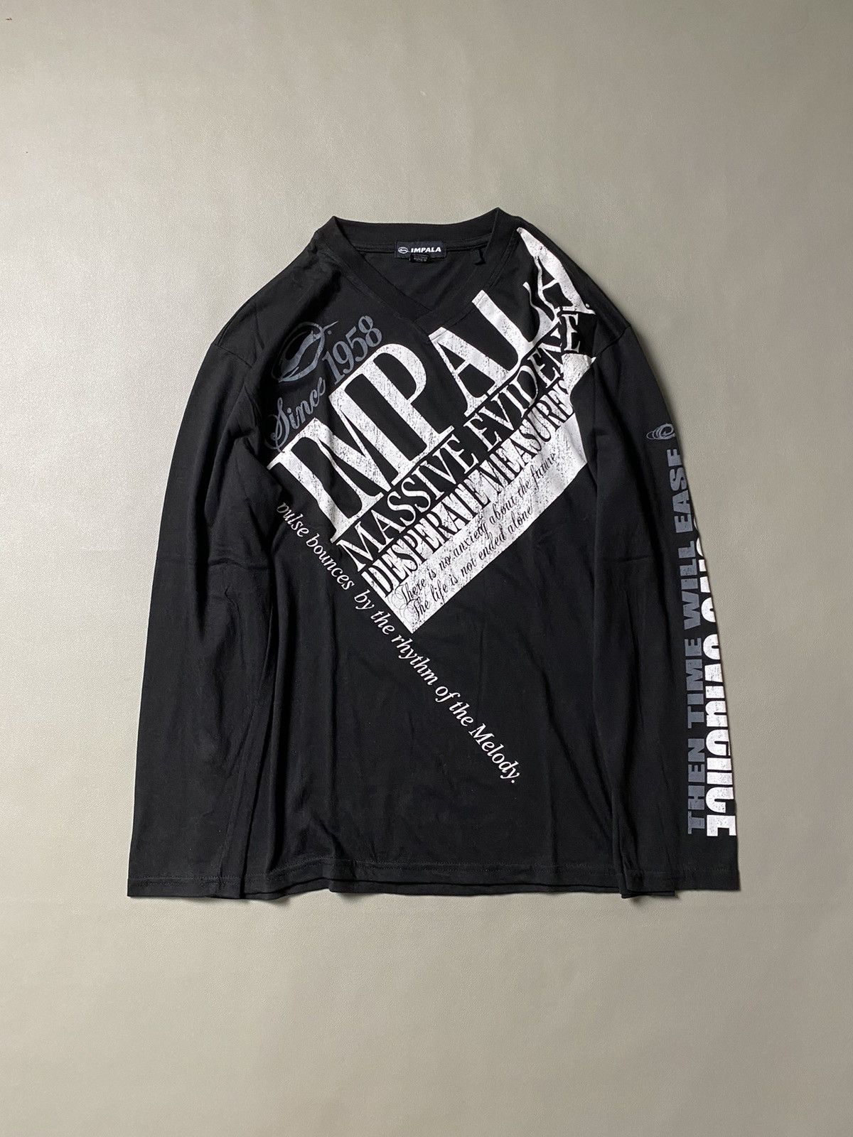 If Six Was Nine × KMRii × Yasuyuki Ishii Y2K Impala Poem Punk Seditionaries Longsleeve Size US XL / EU 56 / 4 - 1 Thumbnail