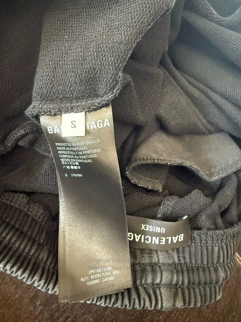 Balenciaga Balenciaga size S Distressed Washed Sweatpants, Size S Size US 27 - 2 Thumbnail