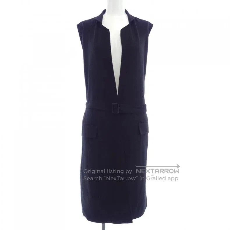 Maison Margiela Hermes Wool Blend Sleeveless Dress. Size US M / EU 48-50 / 2 - 1 Thumbnail