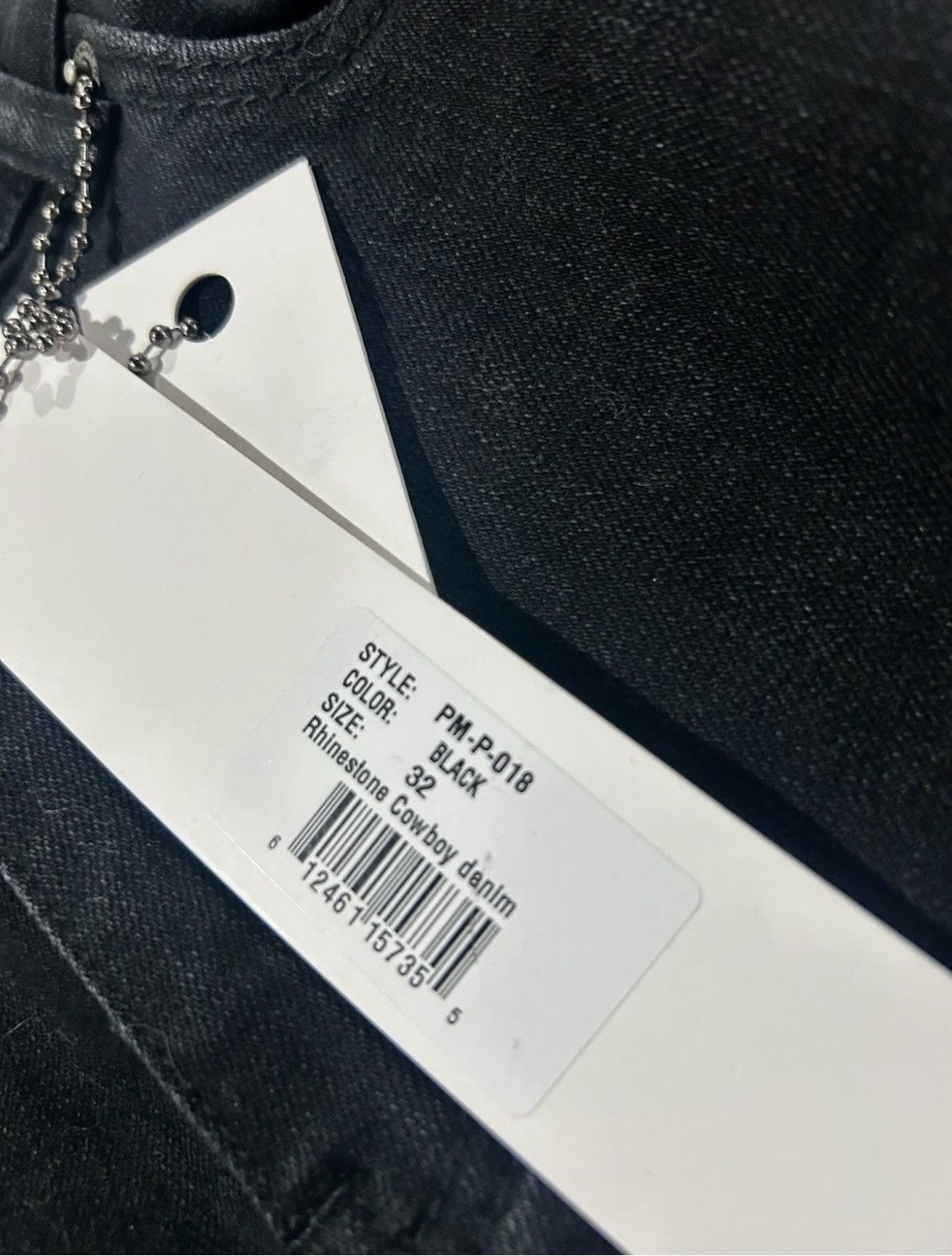 Other Paper Money "Ric Flare" Studded Black Flare Jeans – size 32 Size US 32 / EU 48 - 13 Thumbnail