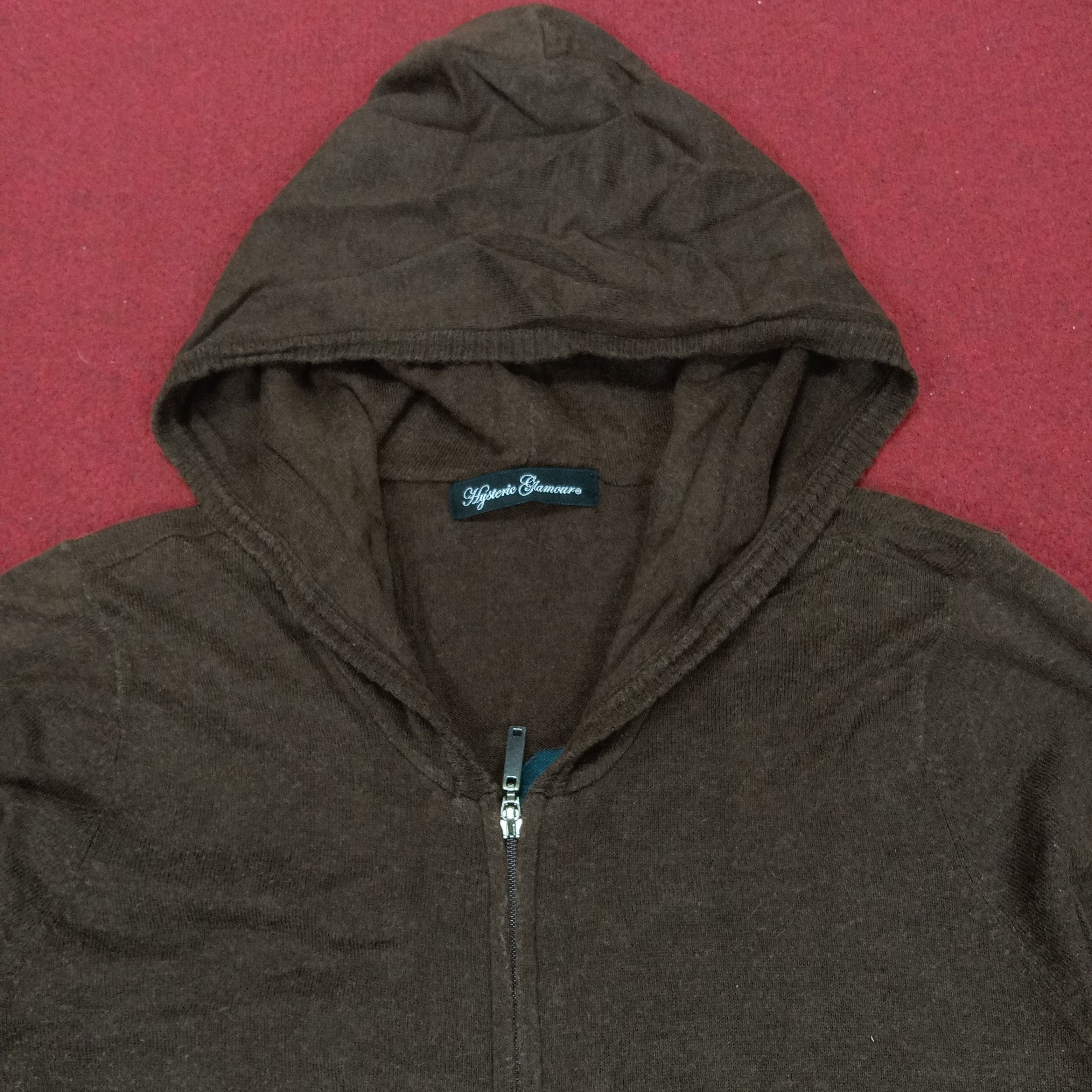 Hysteric Glamour × Japanese Brand × Vintage Hysteric Glamour Japanese Brand Zipper Hoodies Size XXS / US 00 / IT 34 - 6 Thumbnail