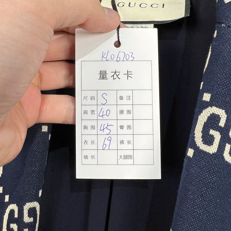 Gucci Gucci Full-print old-fashioned suit jacket 2504-Nextarrow Size S / US 4 / IT 40 - 8 Thumbnail