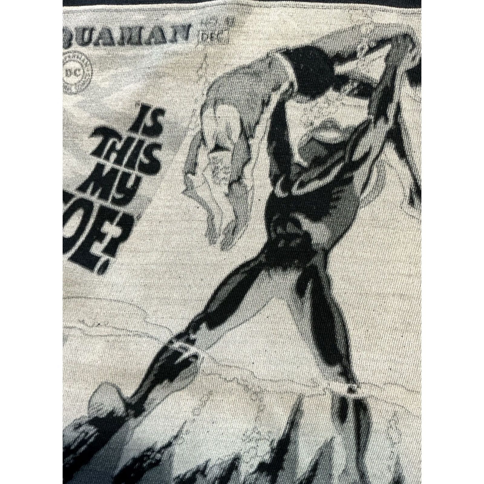 Eleven Paris VINTAGE Eleven Paris X Aquaman DC Comics My Foe As Free As The Ocean Graphic T-Shirt XL Size US XL / EU 56 / 4 - 7 Thumbnail