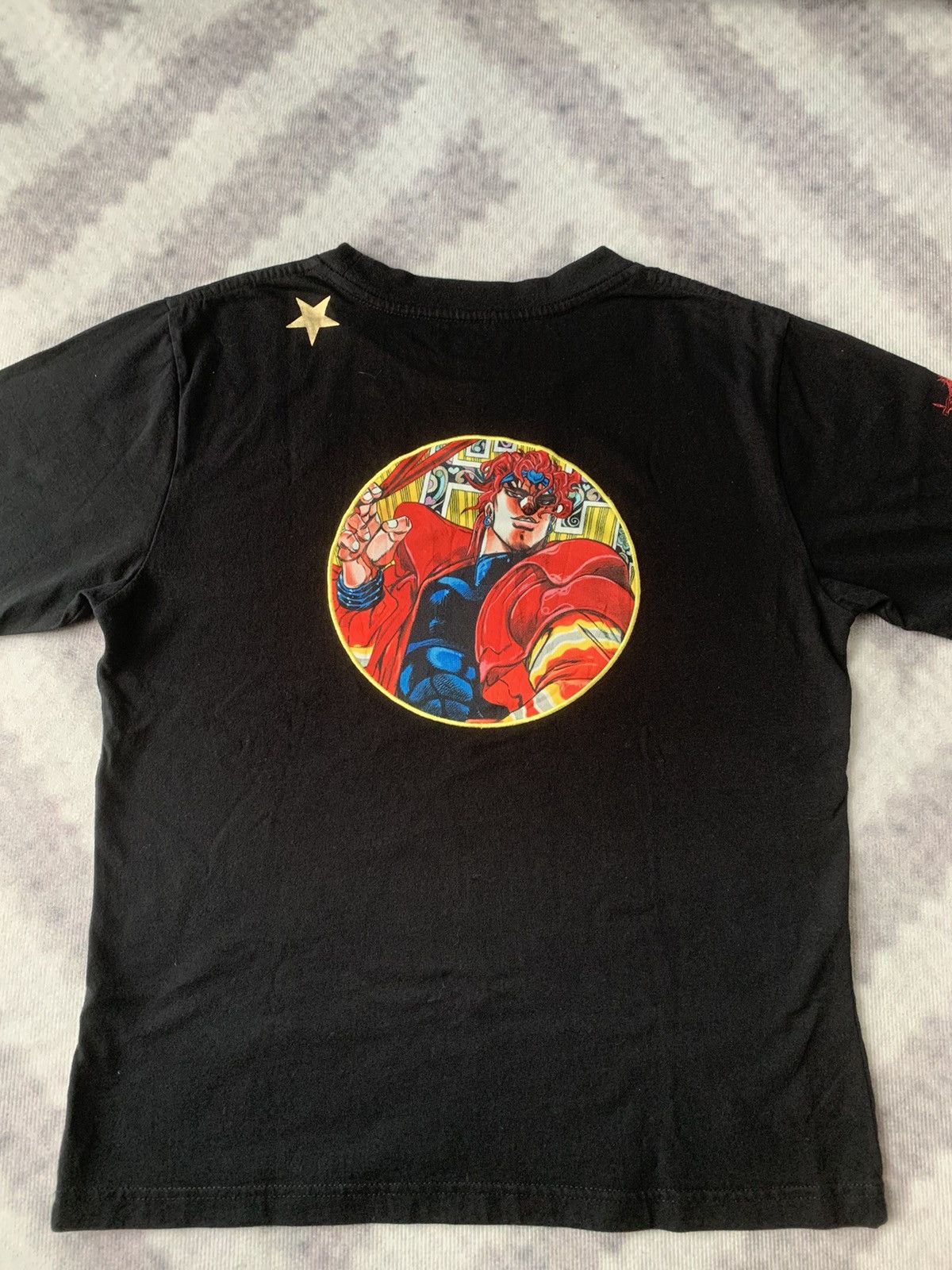 Anime Jojo Bizzare Adventure Exhibition Embroidery Anime Tshirt Size US L / EU 52-54 / 3 - 2 Thumbnail