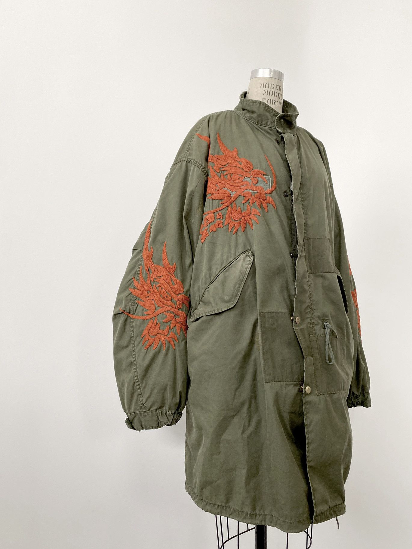 The Great China Wall 90s Vintage The Great China Wall embroidery military coat Size US L / EU 52-54 / 3 - 4 Thumbnail