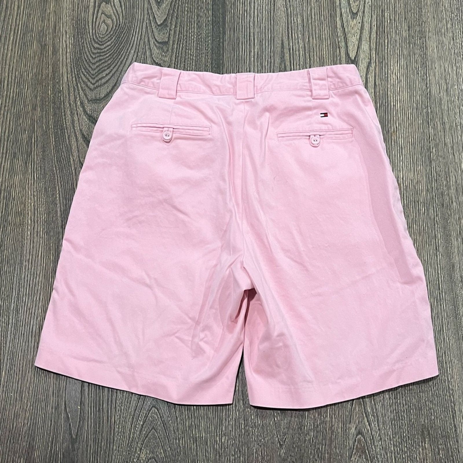 Tommy Hilfiger Tommy Hilfiger Shorts Womens High Rise Flat Front Chino Sz 6 Size 28" / US 6 / IT 42 - 5 Thumbnail