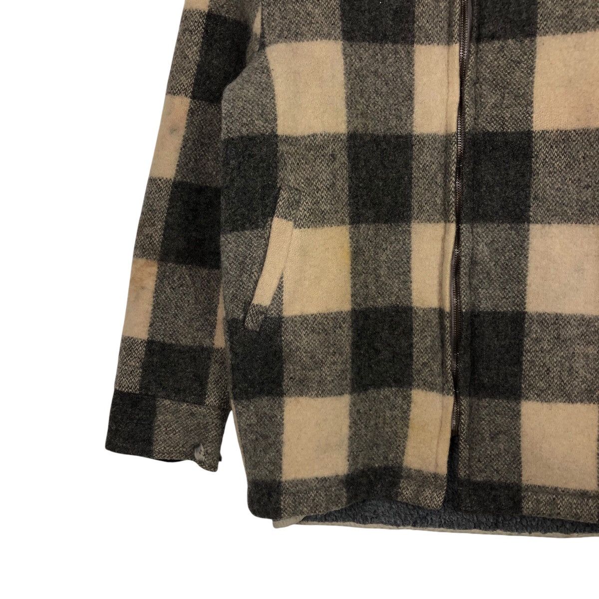 Woolrich Woolen Mills 📌Vintage Bomber Jacket Woolrich Tartan Design Blanket Size US S / EU 44-46 / 1 - 5 Thumbnail