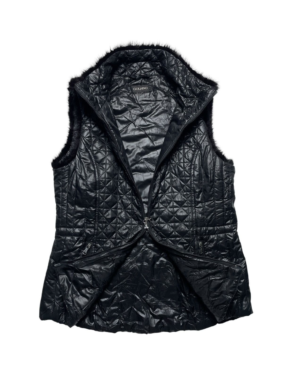 14th Addiction 2000’s Golfino - Vkei Style Fur Vest Size US S / EU 44-46 / 1 - 1 Thumbnail