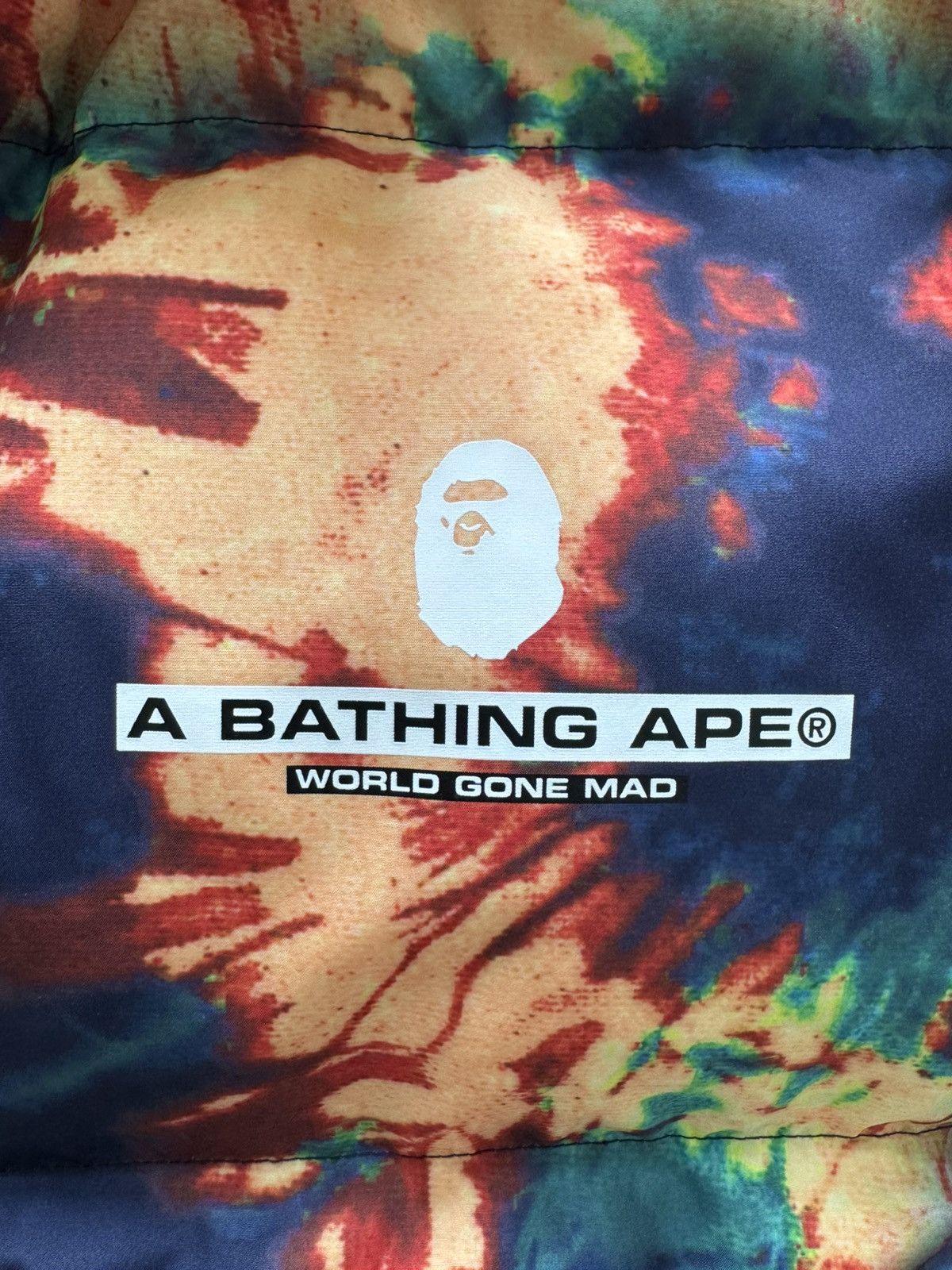 Bape BAPE Tie Dye Loose Fit Down Jacket Size US L / EU 52-54 / 3 - 4 Thumbnail