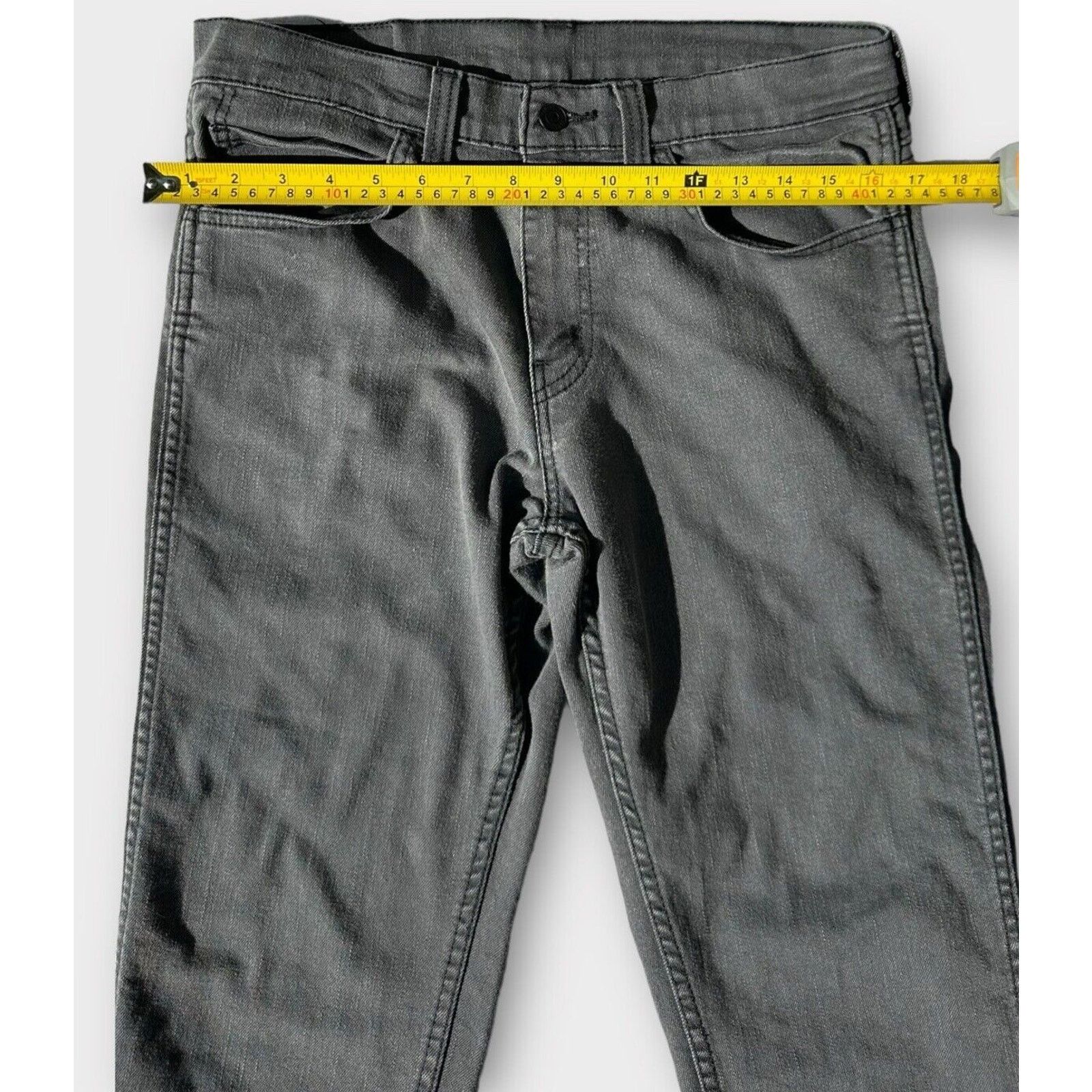 Levi's Levi’s 511 Dark Wash Jeans Black Label Tab Slim Fit 32x34 Size US 32 / EU 48 - 6 Thumbnail