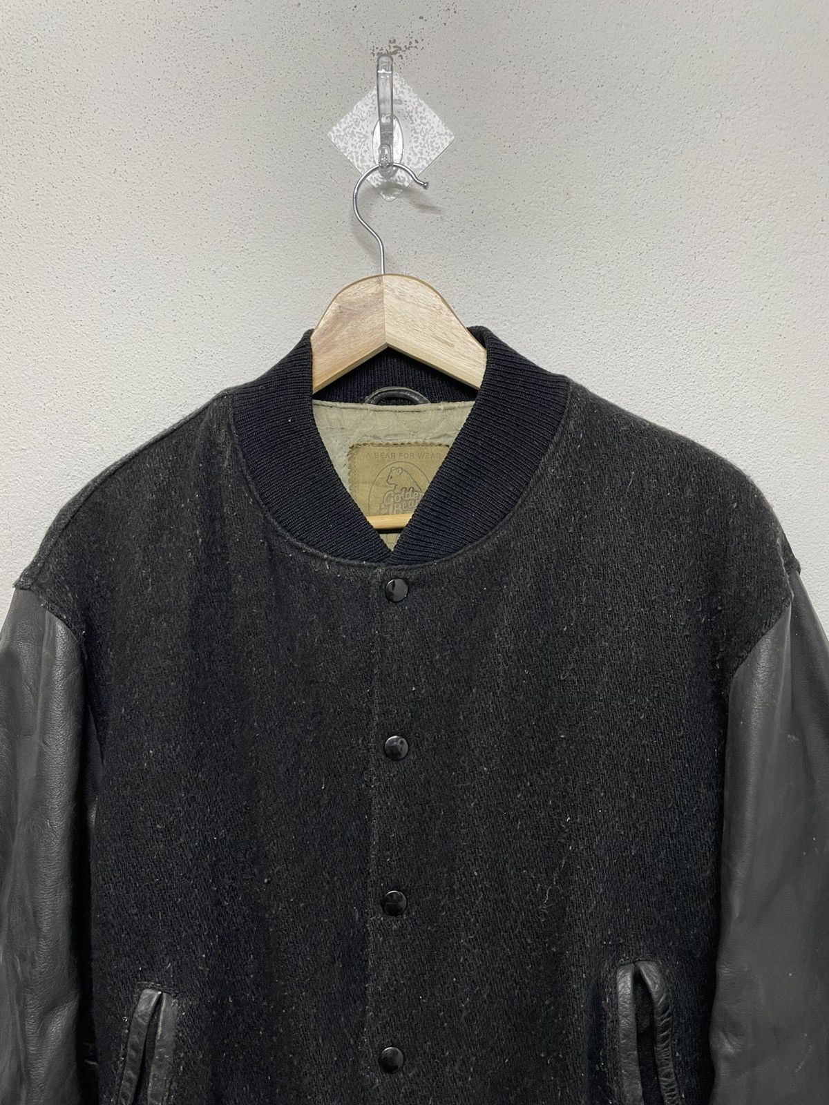 Golden Bear Vintage Golden Bear 80s Leather Varsity Jacket Size US M / EU 48-50 / 2 - 6 Thumbnail