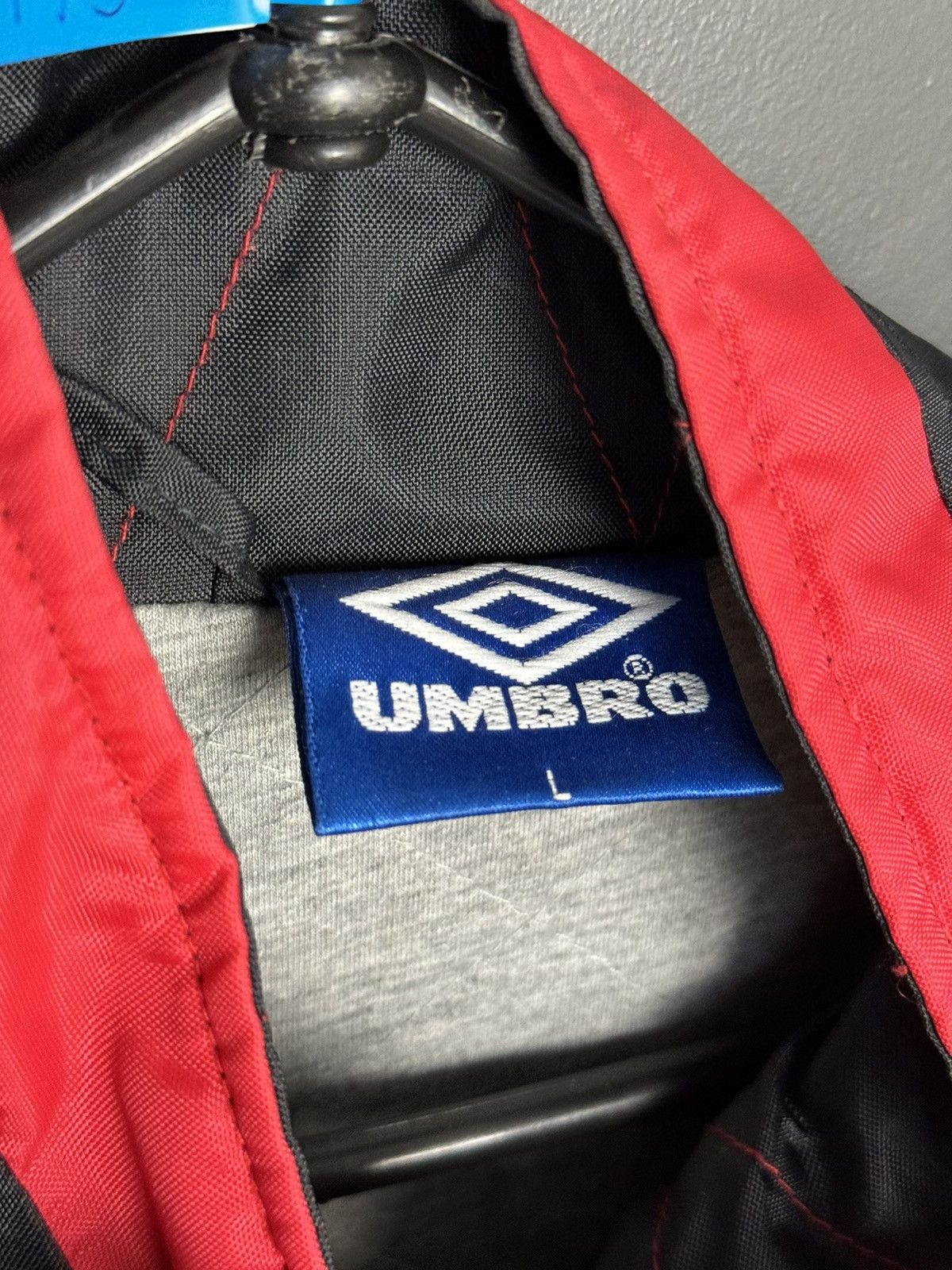 Umbro Vintage Manchester United Sharp Training Football Jacket Size US L / EU 52-54 / 3 - 11 Thumbnail