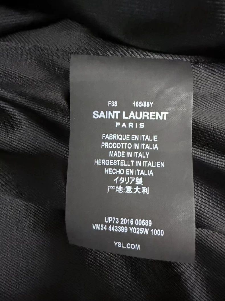 Yves Saint Laurent saint LaurentHollywood Limited Velvet Jacket 2503-Nextarrow Size XS / US 0-2 / IT 36-38 - 5 Thumbnail