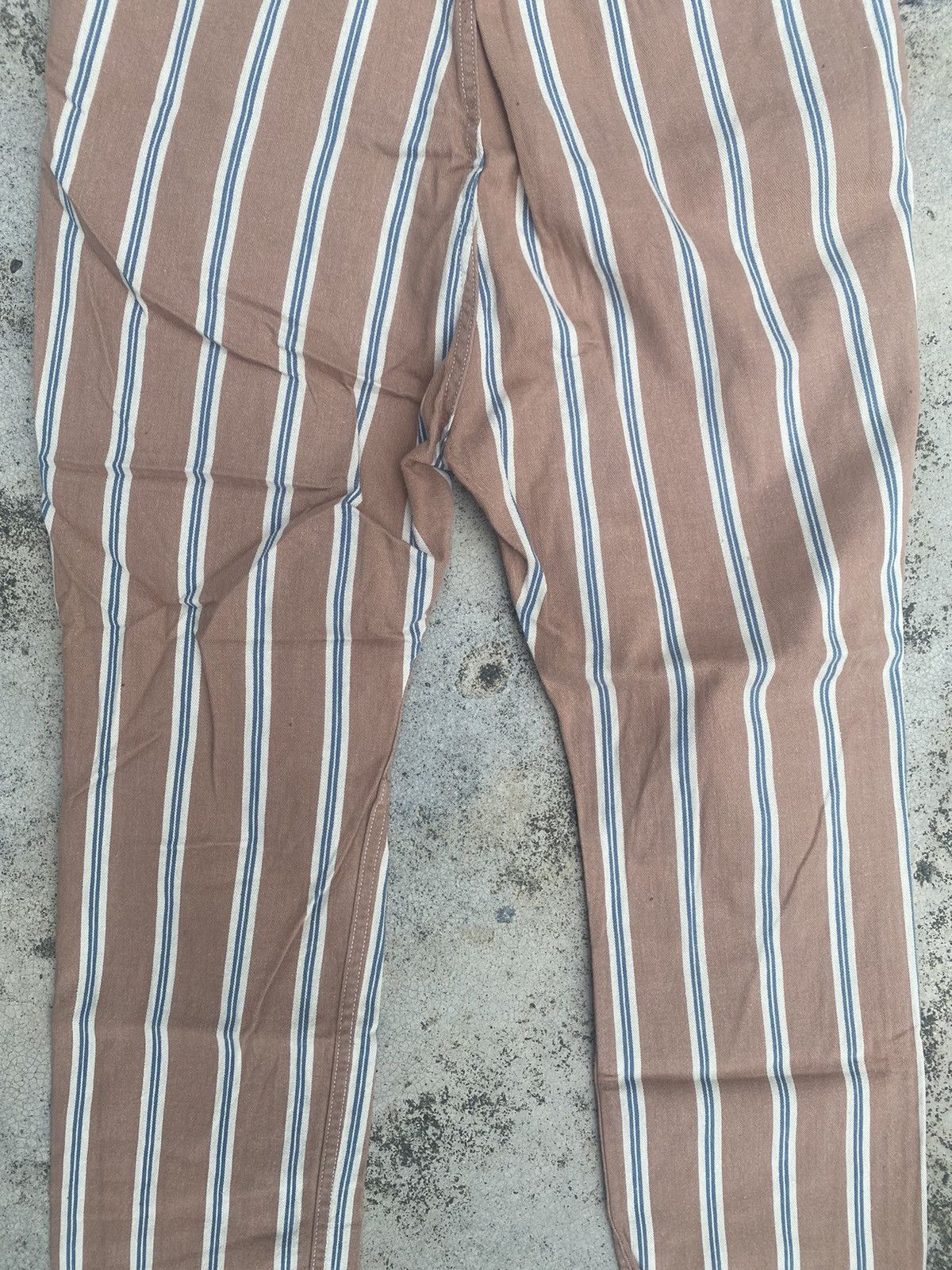 Japanese Brand × Kapital × Kapital Kountry Kapital Kounty Japan Stripes Casual Slim Fit Pants High Rise Size US 28 / EU 44 - 17 Thumbnail