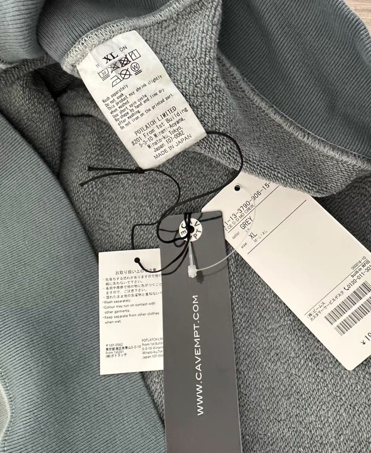Cav Empt C.E CAVEMPT OVERDYE MD RANGE CREW NECK Size US XL / EU 56 / 4 - 3 Thumbnail