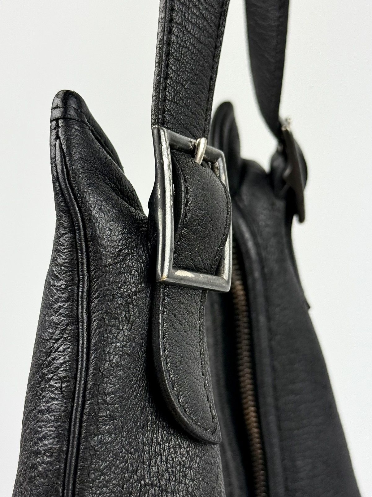 Hermes Hermes - Margiela - 1999 - Stamp C - Black - Clemence Massai Size ONE SIZE - 5 Thumbnail