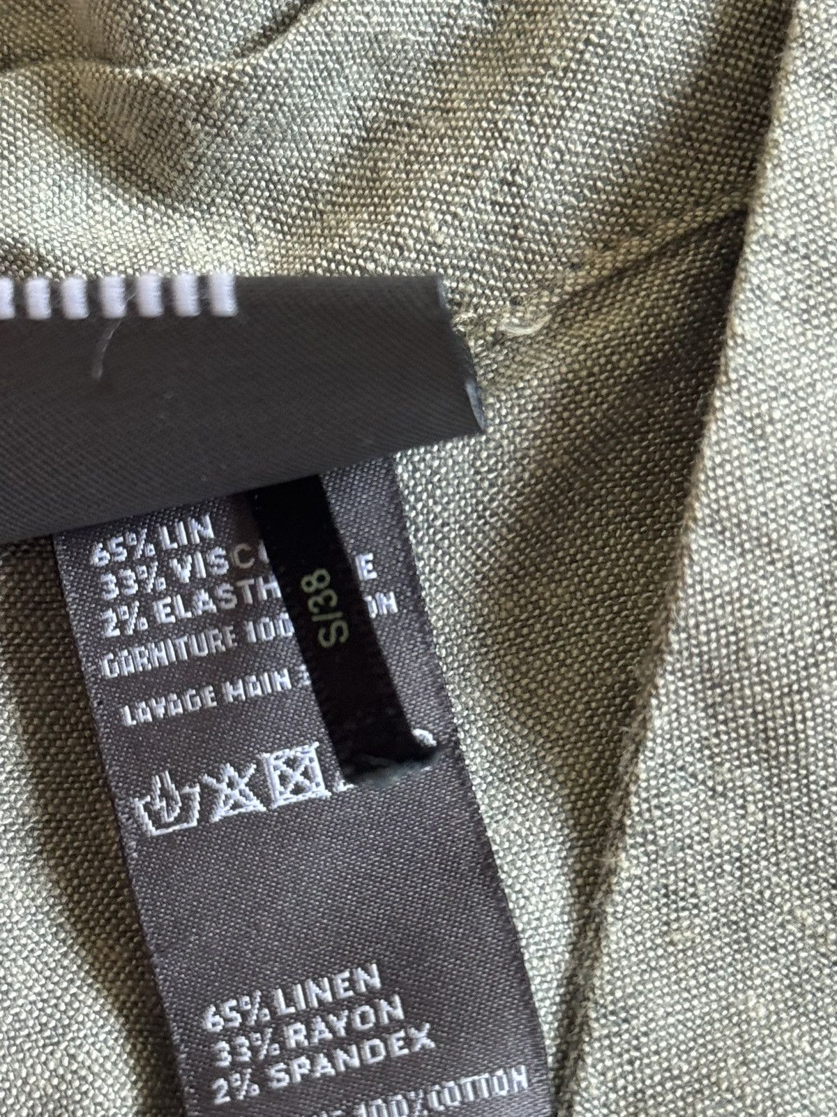 Rundholz Lilith S/size linen casual avantgarde blazer light jacket Size S / US 4 / IT 40 - 6 Thumbnail