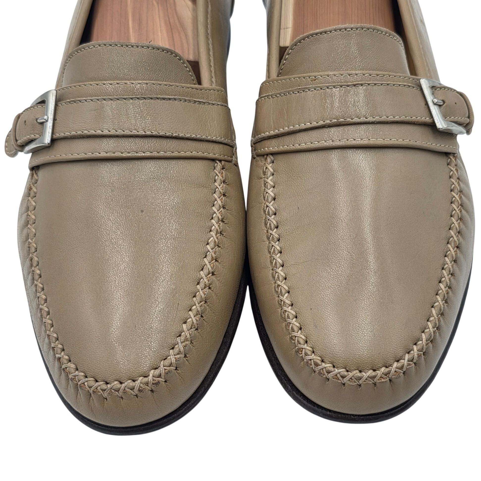 Bruno Magli NEW Vintage Bruno Magli Italy Tan Leather Dress Shoes Men 12 Size US 12 / EU 45 - 2 Thumbnail