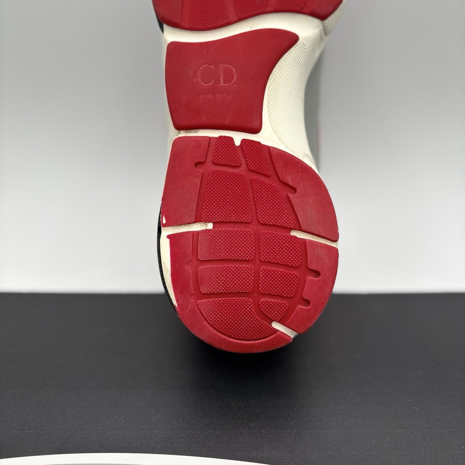 Dior Dior B22 Sneaker ‘ Gray, Red, Blue ‘ | GREAT CONDITION! Size US 11 / EU 44 - 9 Thumbnail