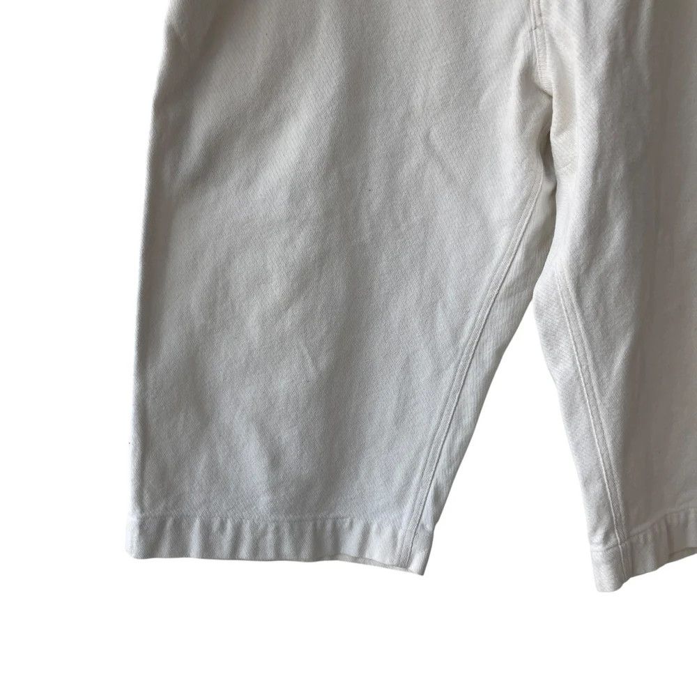 Yohji Yamamoto Yohji Yamamoto pour homme/white Shorts Size US 44 / EU 60 - 4 Thumbnail