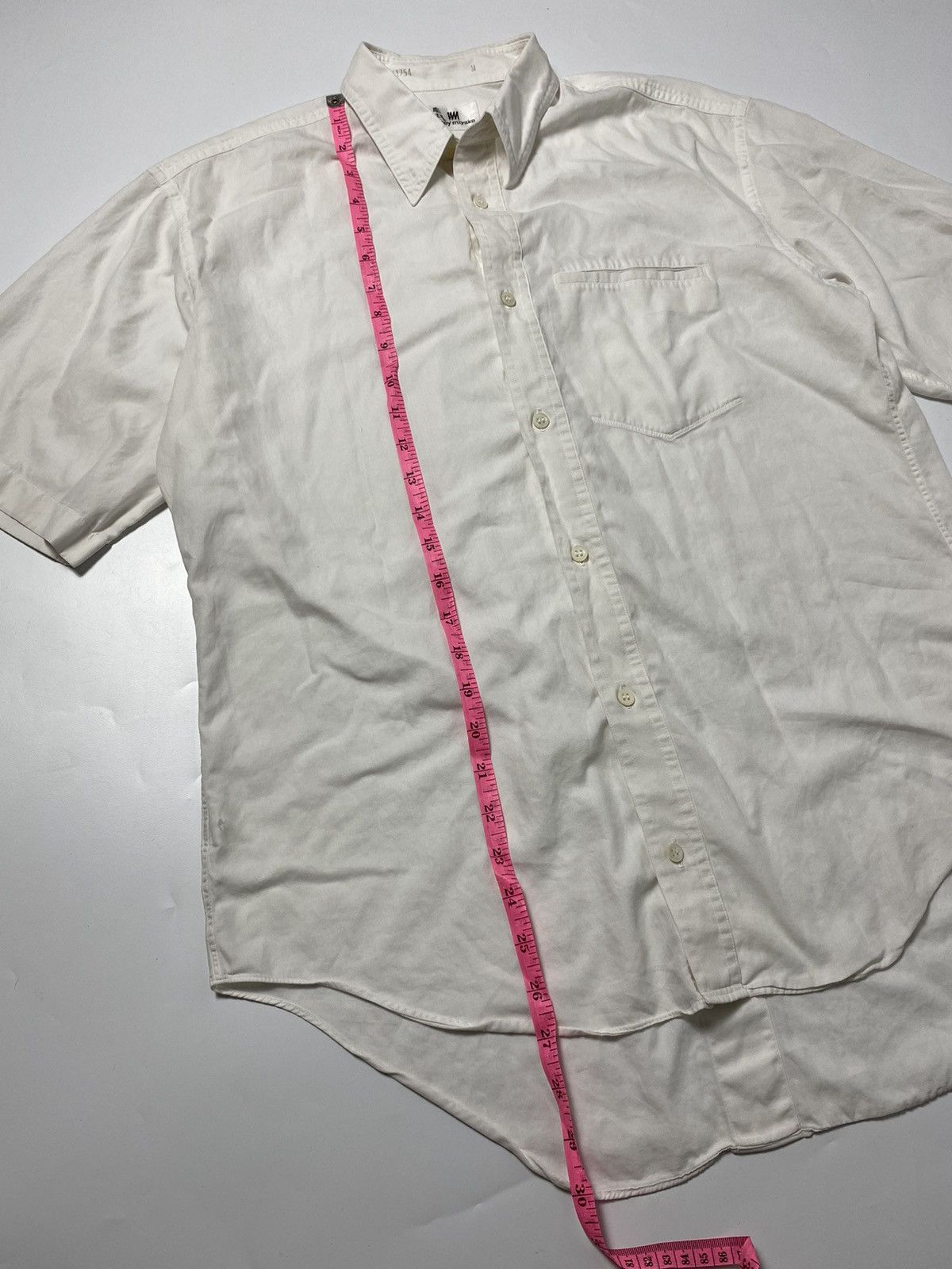 Issey Miyake vintage issey miyake white shirt pocket Size US M / EU 48-50 / 2 - 10 Thumbnail