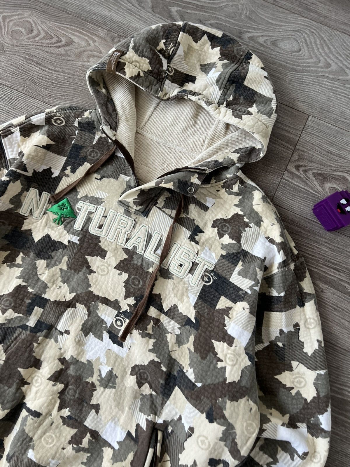 LRG LRG Avant Garde Naturalist Oversize Camo Military Hoodie Size US XL / EU 56 / 4 - 3 Thumbnail