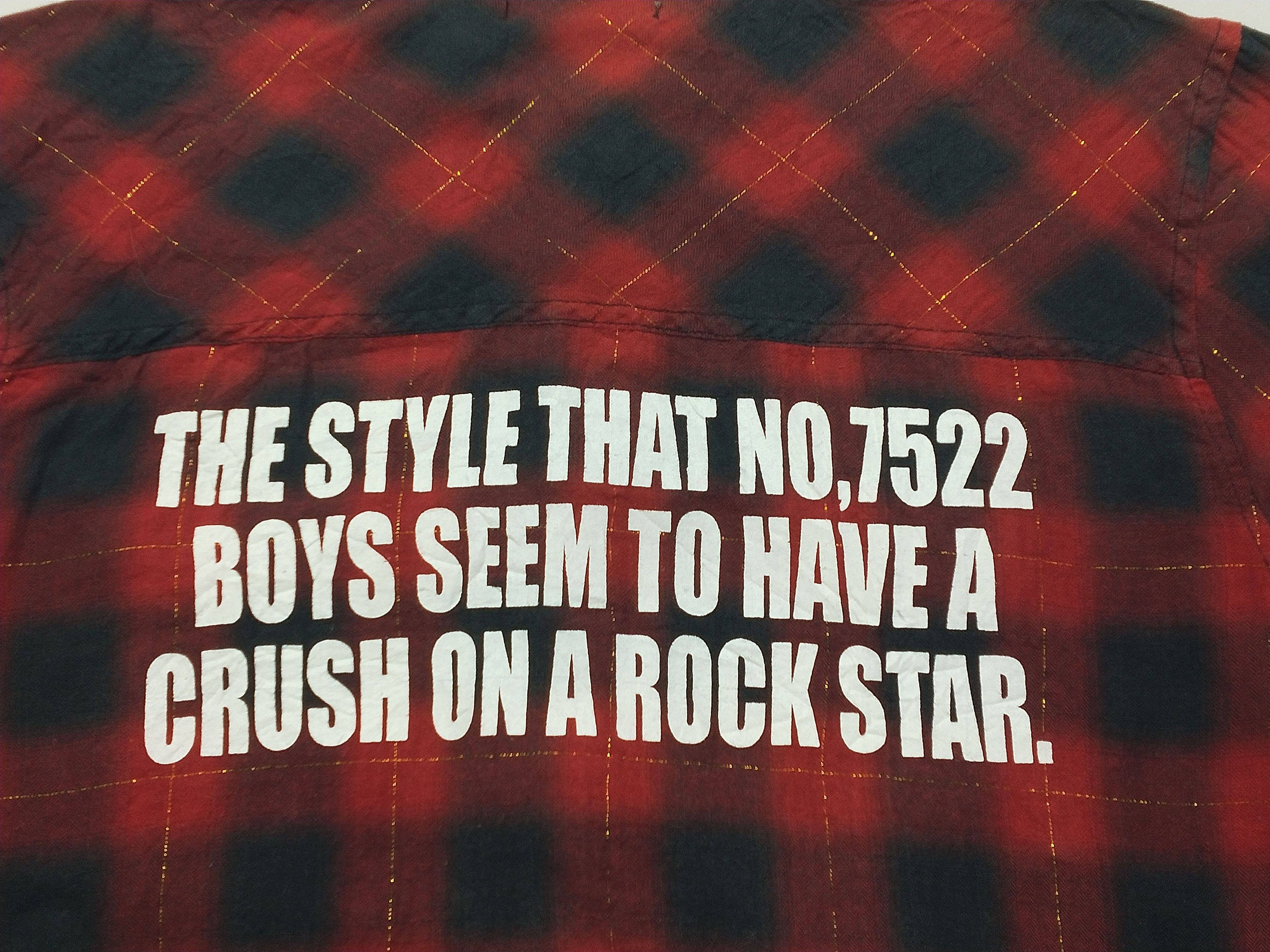 BATSU STUDIO Vintage Skull Plaid - Punk Style