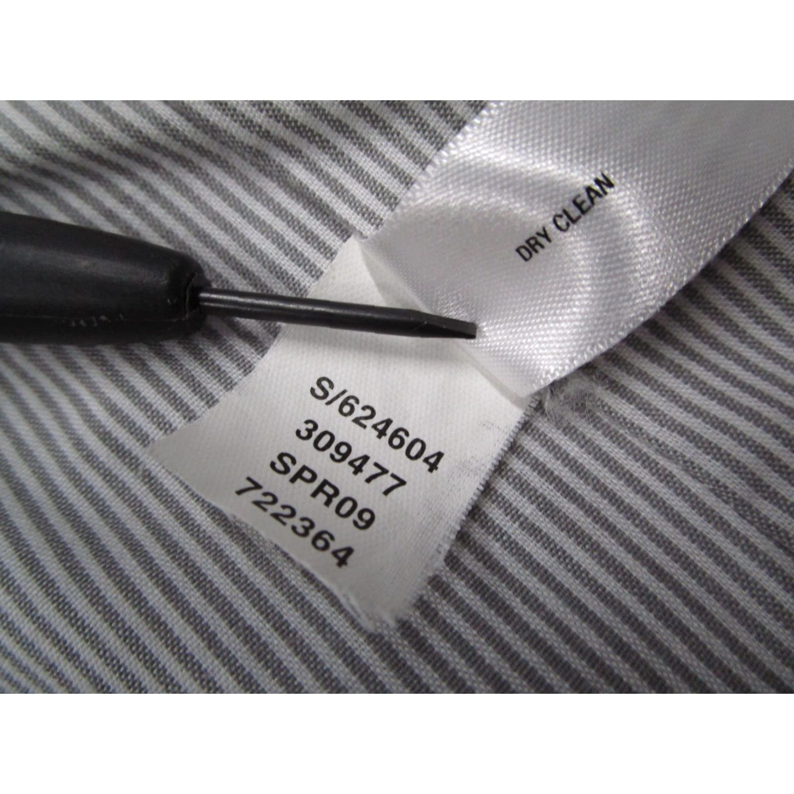 Gap VINTAGE Gap Men's Blazer Jacket Small Blue Striped Wool 2-Button Unstructured City Preppy Size 36R - 6 Thumbnail