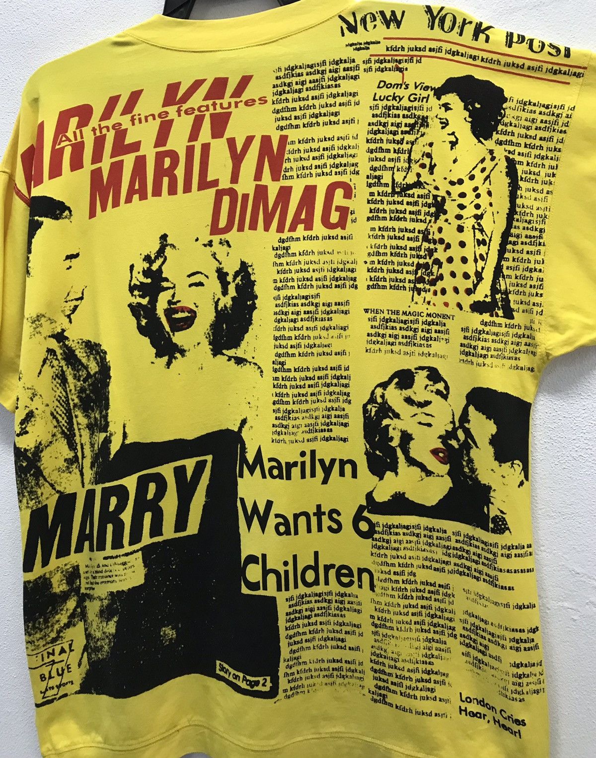 Japanese Brand × Vintage Baby Shoop York in the love part Made Is Man Shirt Size US L / EU 52-54 / 3 - 4 Thumbnail