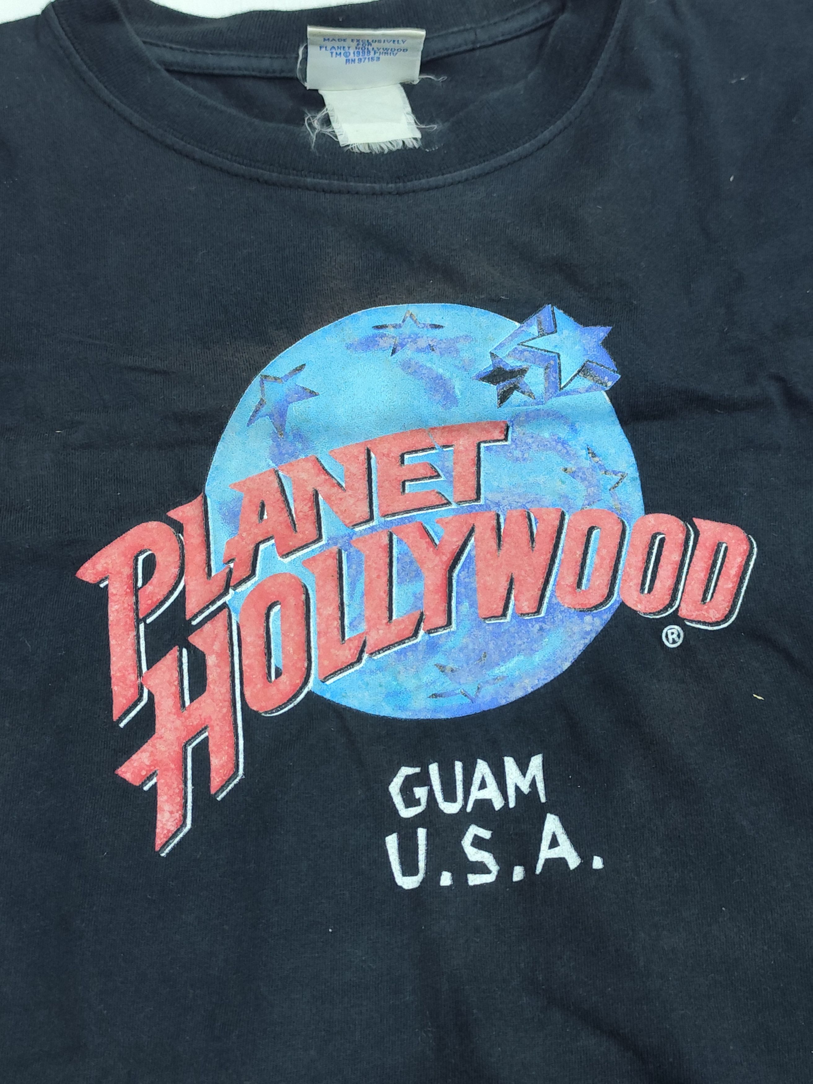 Vintage Vintage 1998 planet Hollywood guam Size US L / EU 52-54 / 3 - 2 Thumbnail