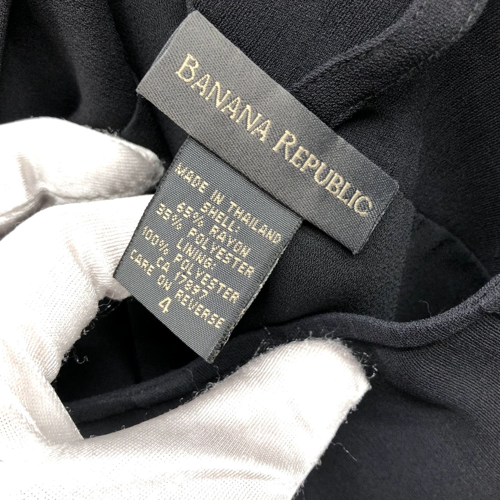 Banana Republic VINTAGE Banana Republic Wrap Midi Skirt Womens 4 Side Tie Dressy Formal Black Size 27" / US 4 / IT 40 - 8 Thumbnail