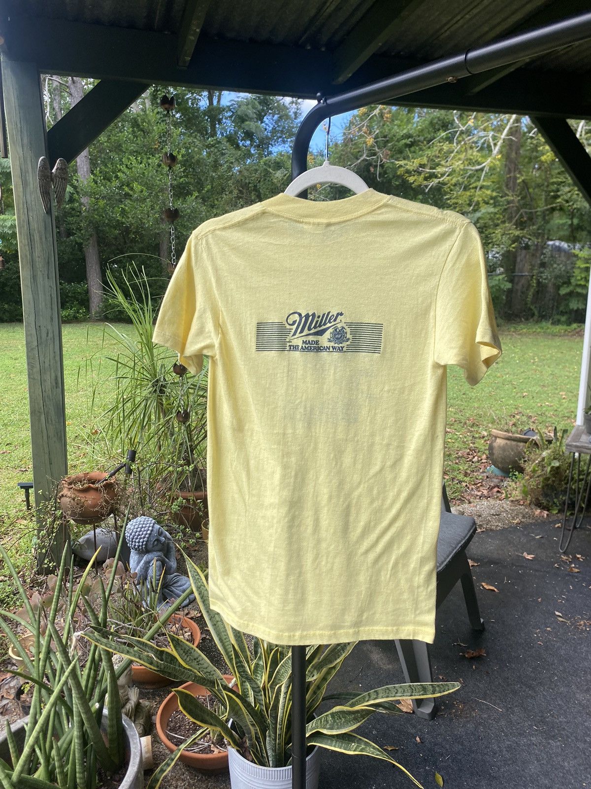 Other 90s Light Yellow 50th Oktoberfest Miller Marathon Tee Medium Size US M / EU 48-50 / 2 - 4 Thumbnail