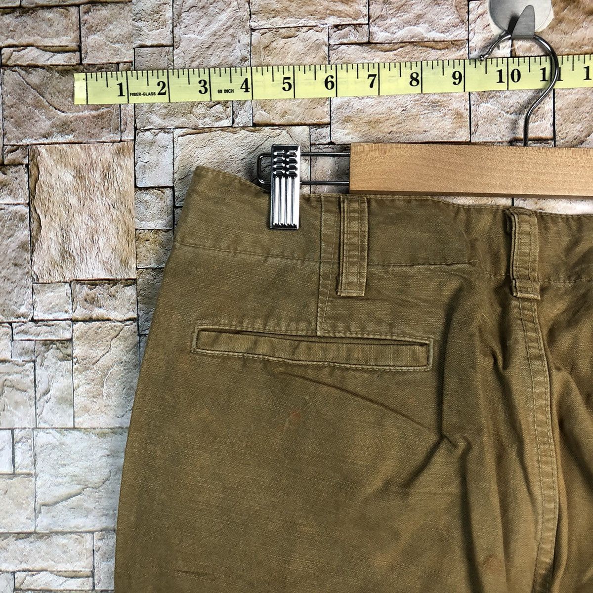 Japanese Brand Dude Drunch Brown Cargo Multipocket Pants #A614 Size US 30 / EU 46 - 19 Thumbnail