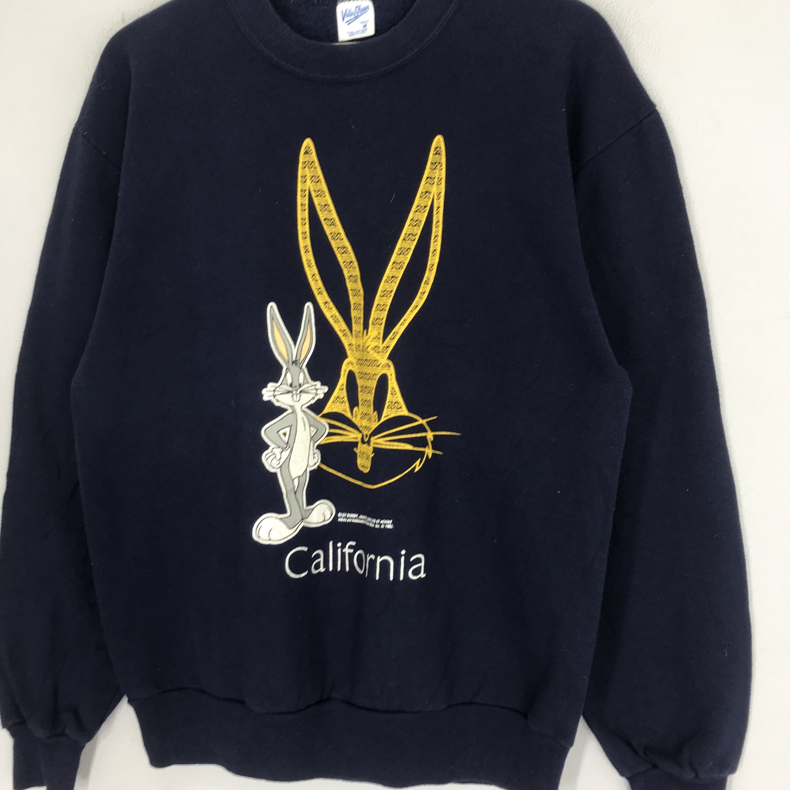 Benny Gold Vintage 90's Looney Tunes Bugs Bunny Blue - 346 Size US M / EU 48-50 / 2 - 3 Thumbnail