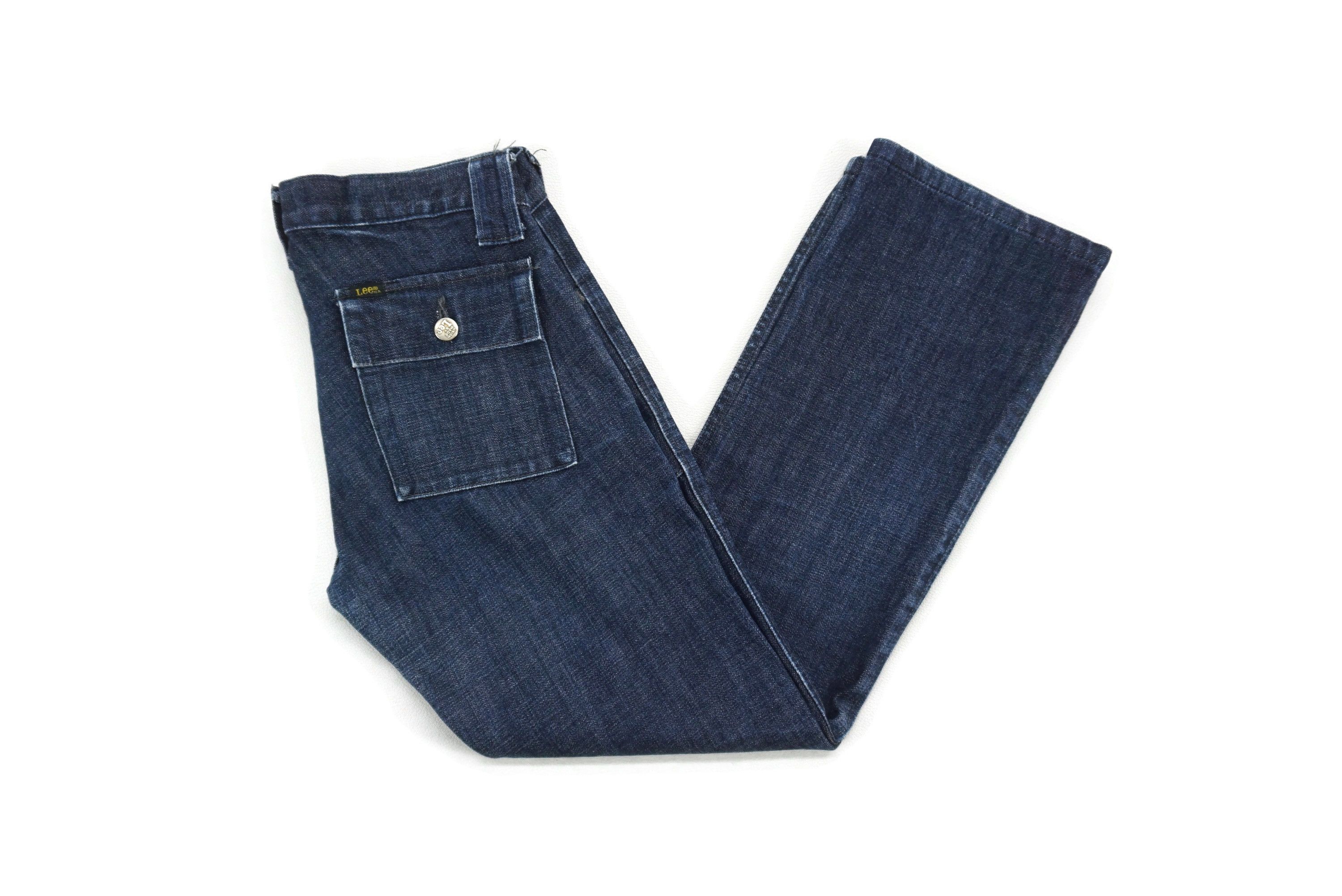 Lee Union Made Jeans fit W30xL28 Low-Rise Bootcut Ankle Baker Size 27" / US 4 / IT 40 - 13 Thumbnail