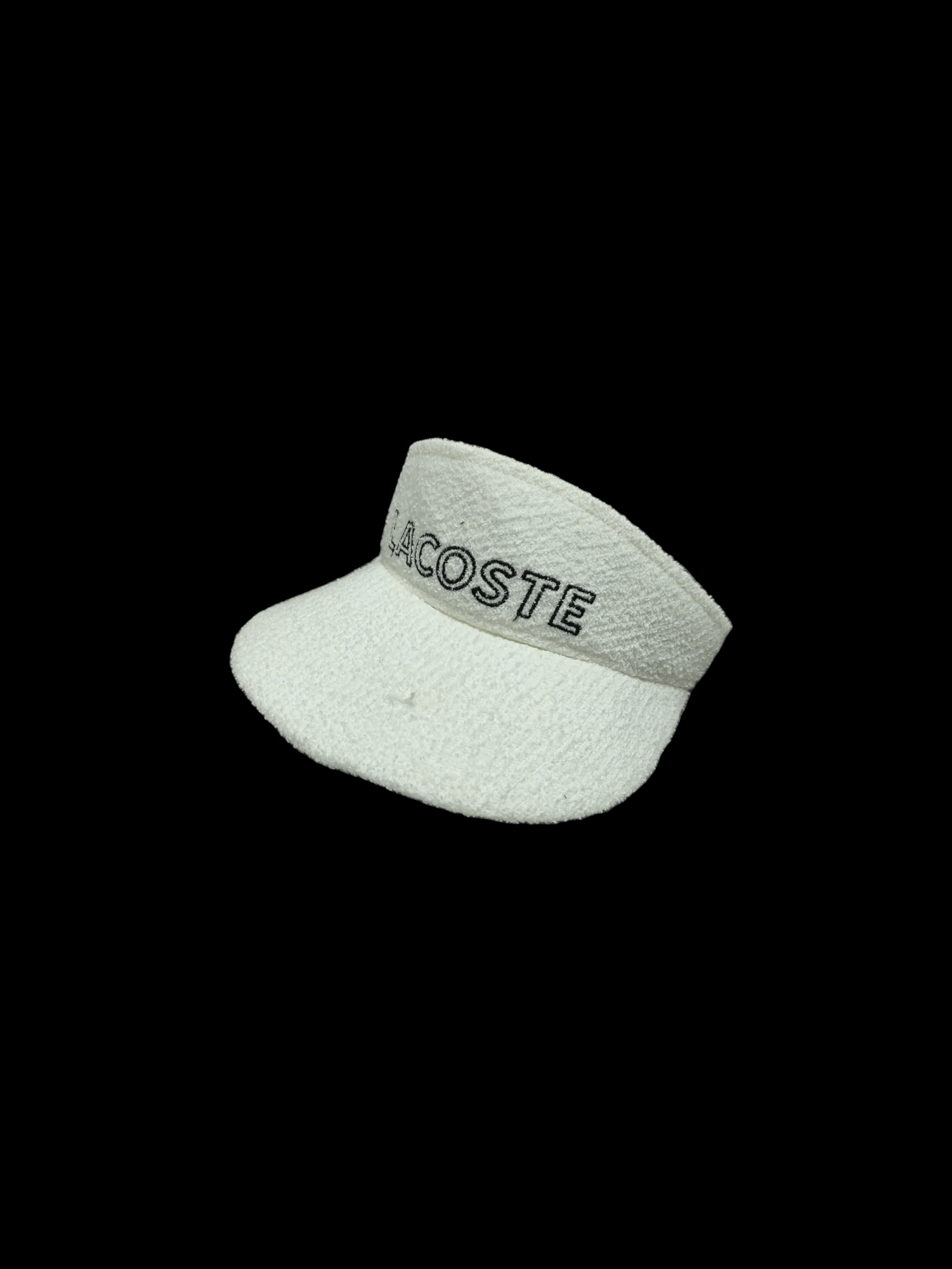 Lacoste × Vintage LACOSTE SPELLOUT VINTAGE VISOR CAP GOLF STYLE Size ONE SIZE - 1 Thumbnail