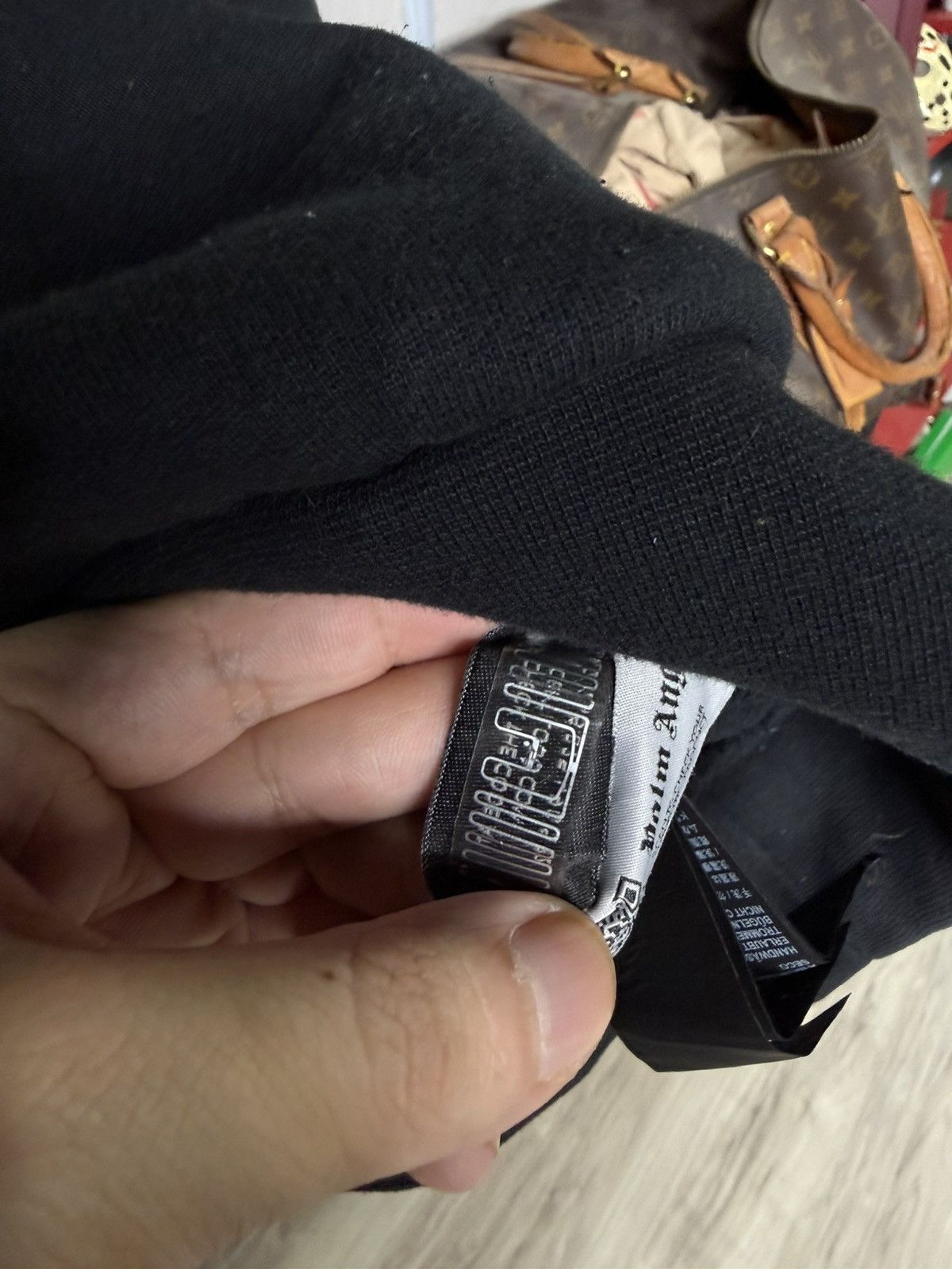 Palm Angels Palm Angels Spray Los Angeles Hoodie Black Sweater Large Size US L / EU 52-54 / 3 - 7 Thumbnail