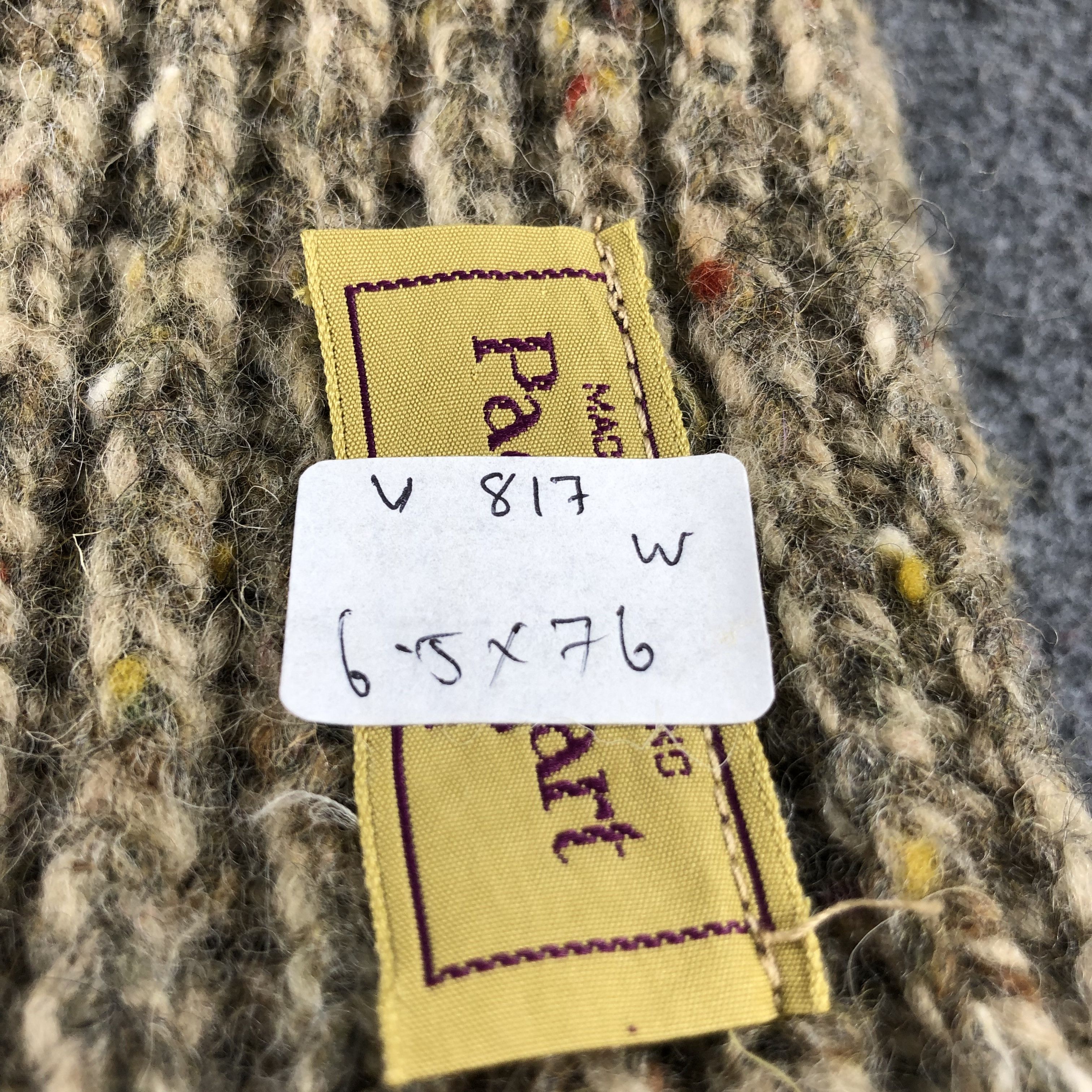 Paul Stuart Paul Stuart Wool Scarf Muffler V817 Size ONE SIZE - 7 Thumbnail