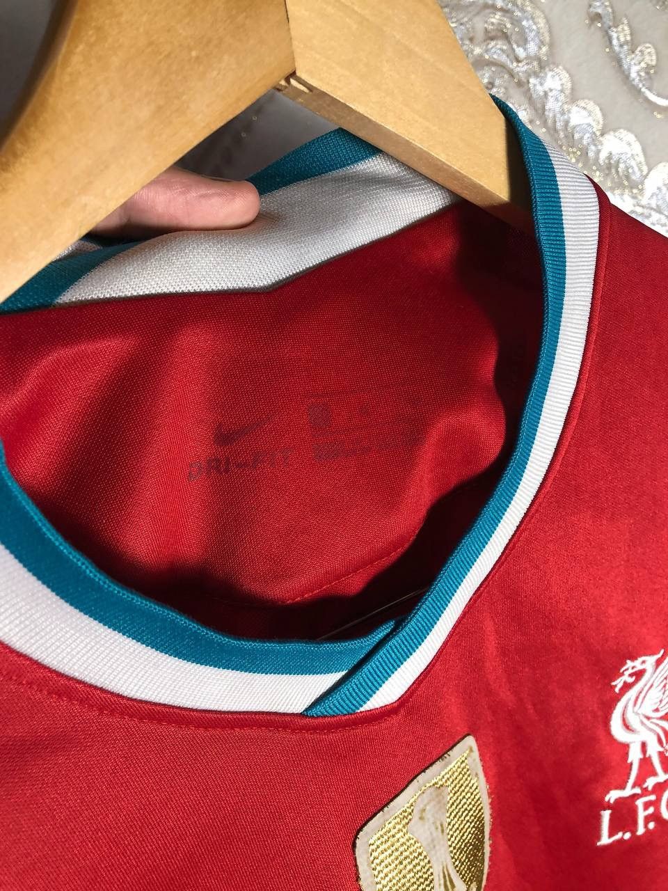 Nike × Vintage VERY RARE NIKE FC LIVERPOOL ENGLAND SOCCER JERSEY BLOKECORE Size US L / EU 52-54 / 3 - 6 Thumbnail