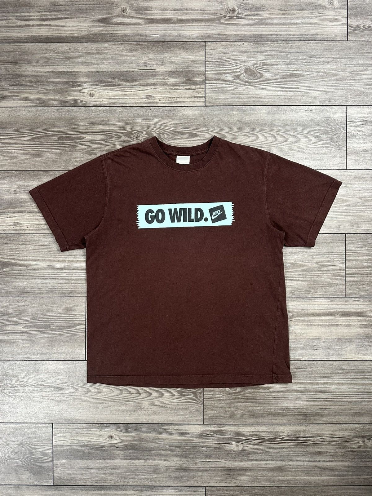 Nike × Vintage Y2K Nike Go Wild T Shirt Size US XL / EU 56 / 4 - 1 Thumbnail